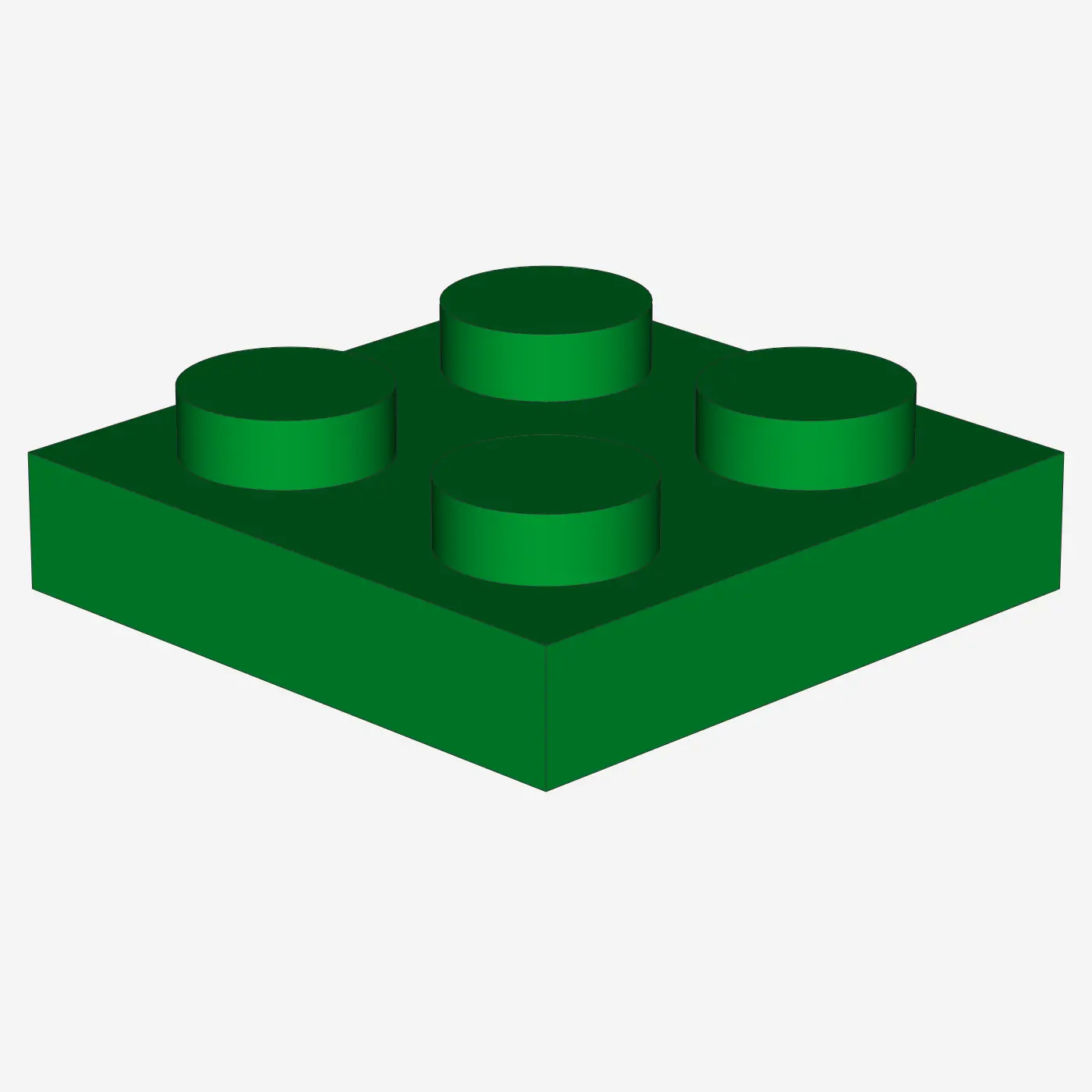 PLATE 2X2 X 100