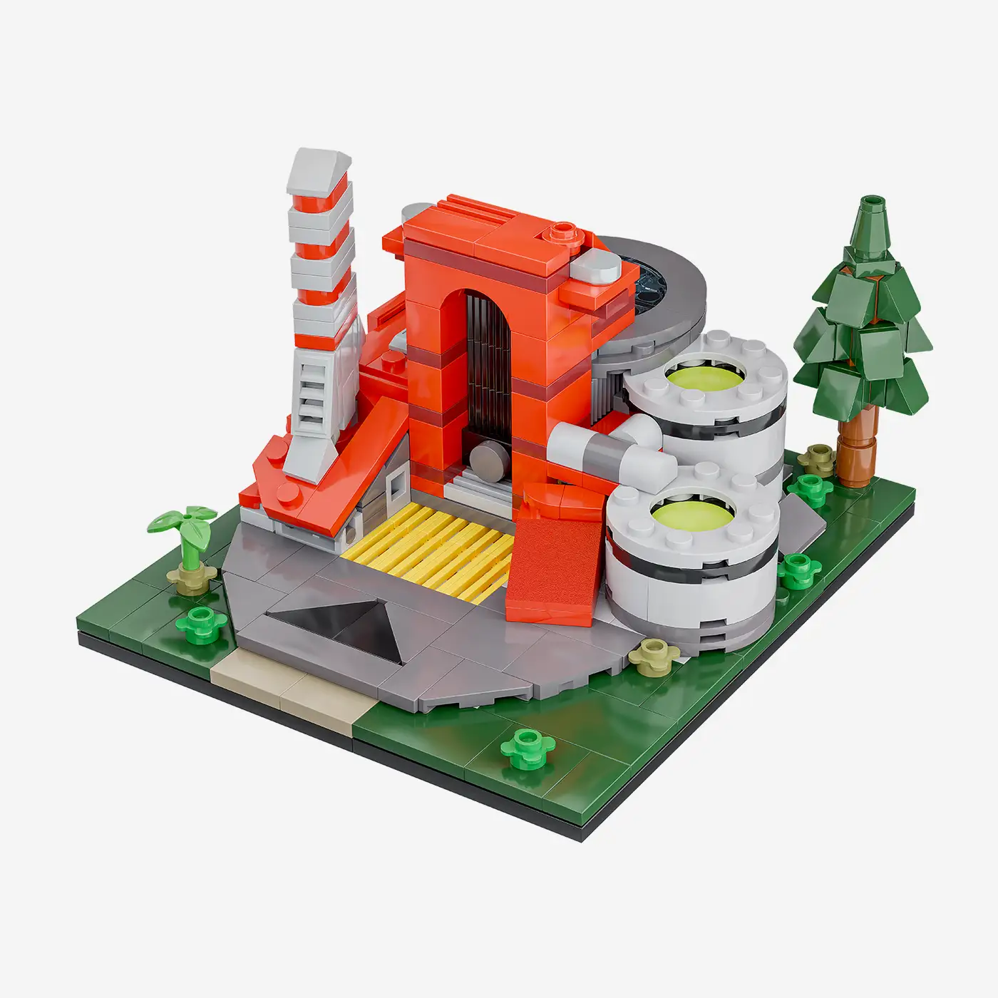 Crystal Conflict: Refinery + Silo