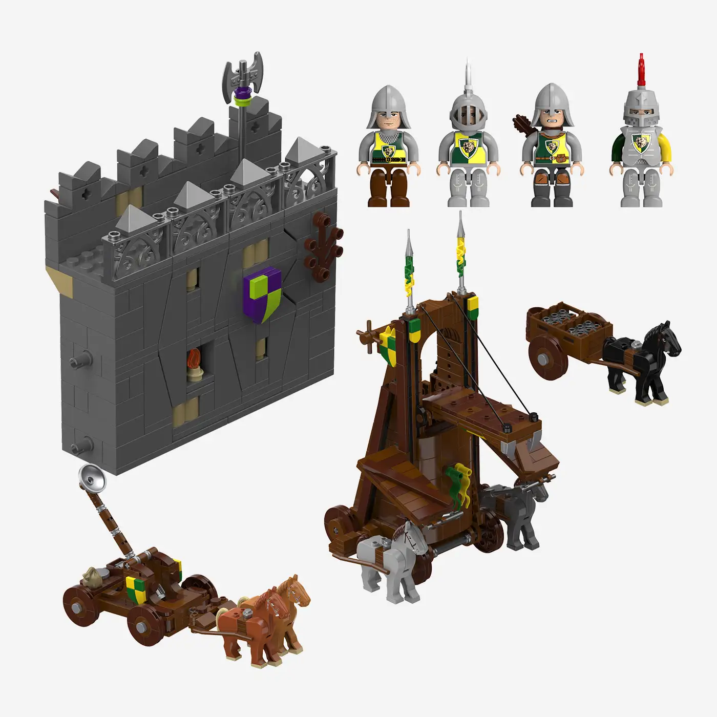 Burg Bärenfels: Belagerungsmaschinen