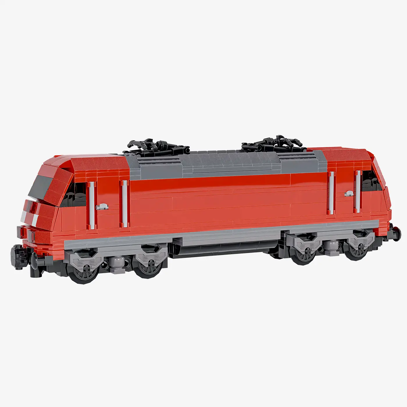 Locomotive BR 101 red