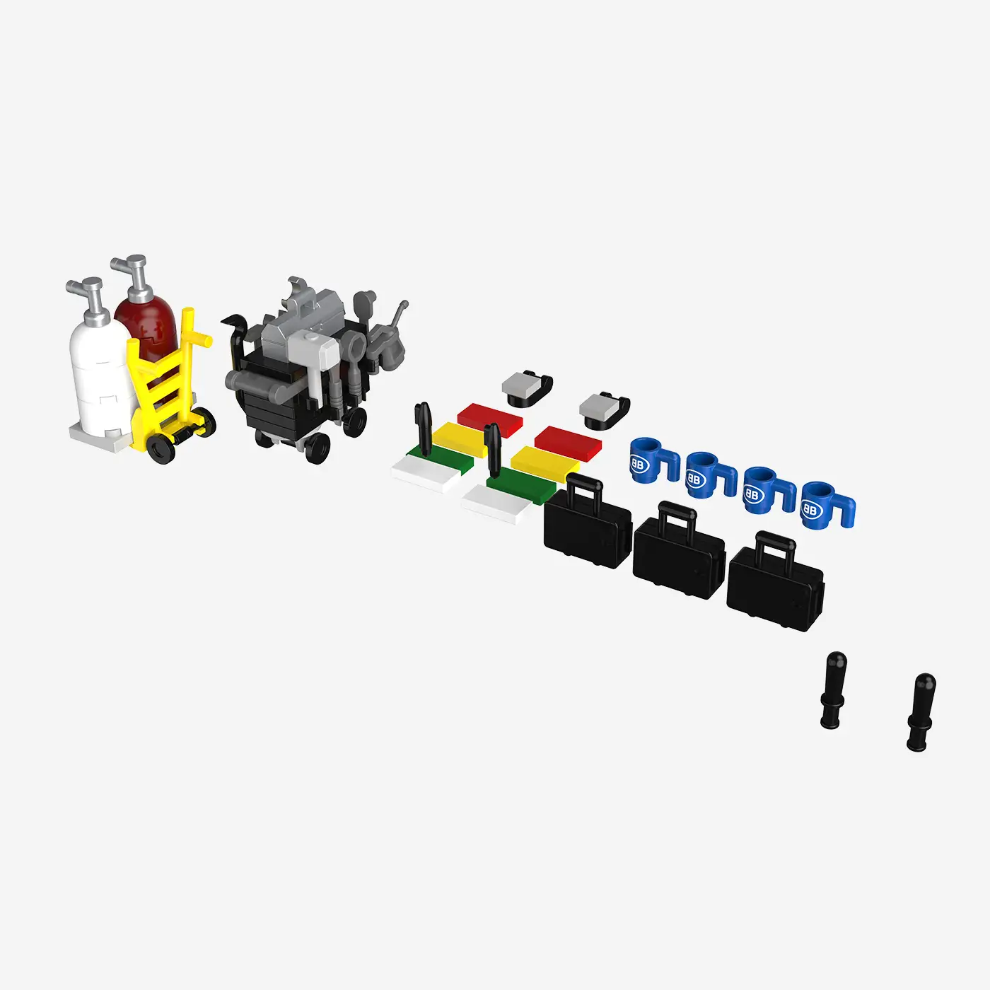 Minifigure - Bahn Employes today