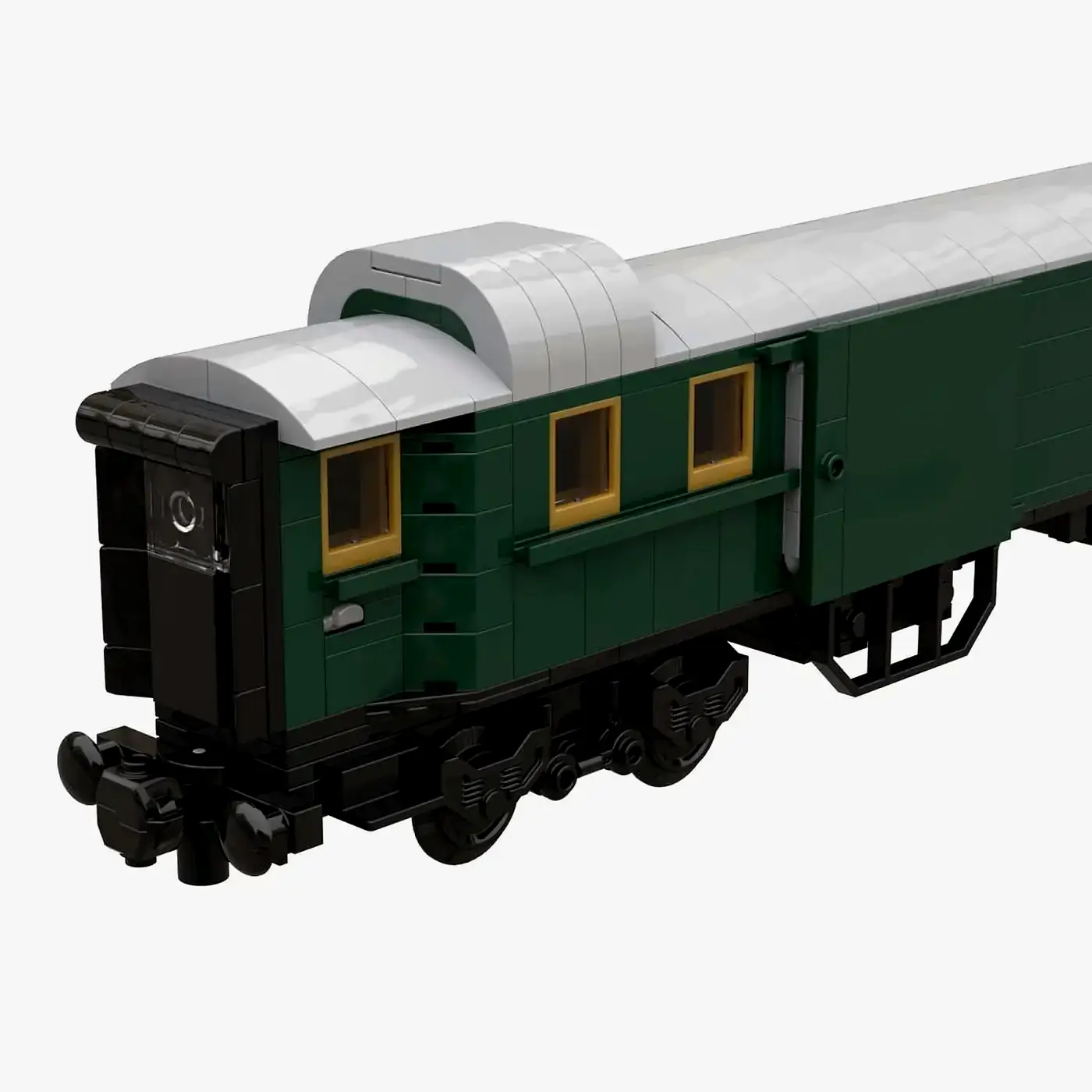 Gepäckwagen dunkelgrün