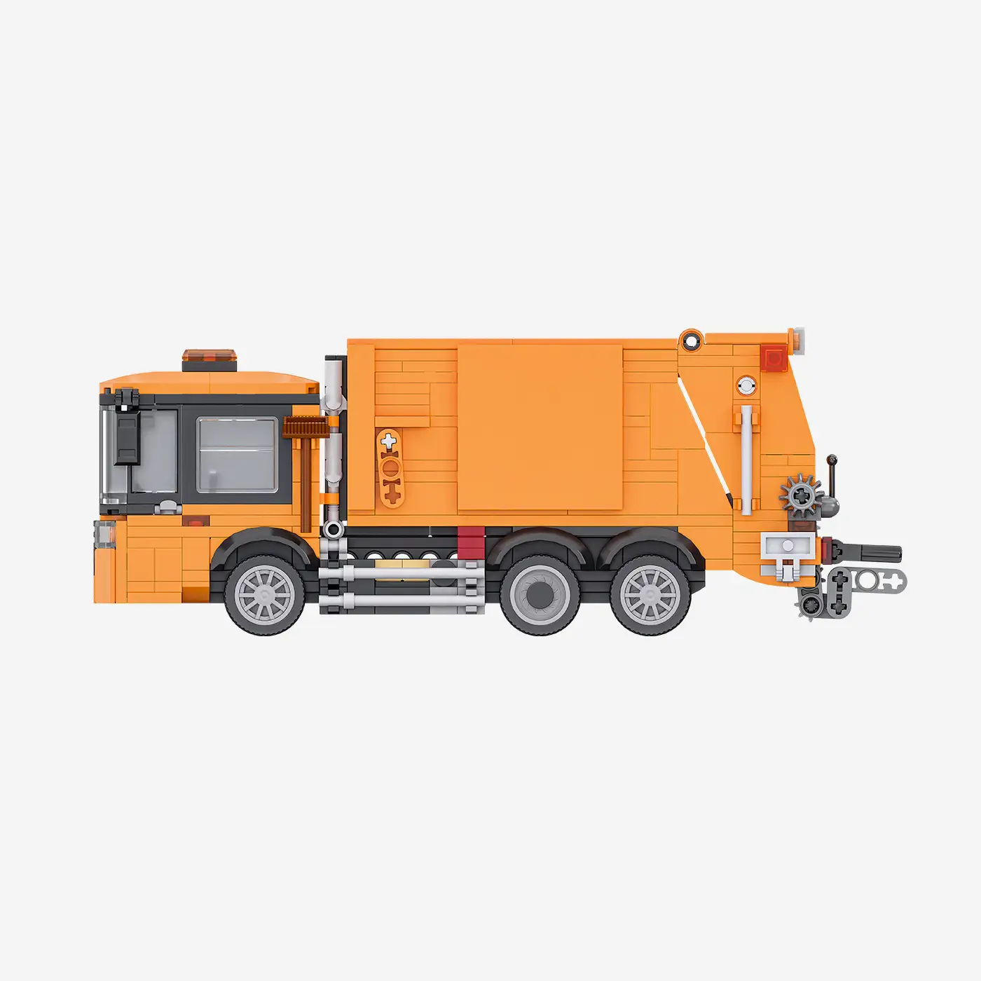 Kommunaler Müllwagen