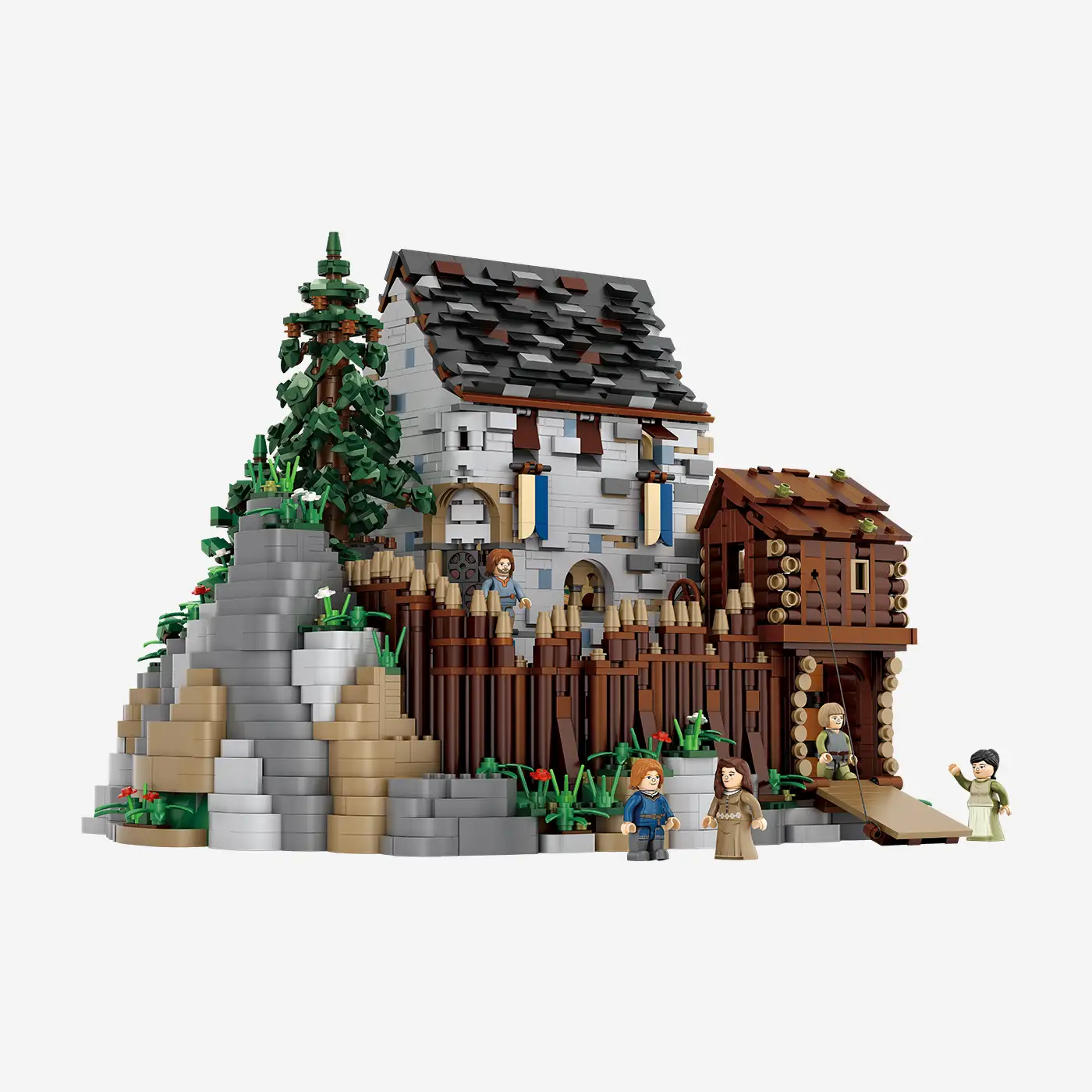 Burg Blaustein (mini blocks)