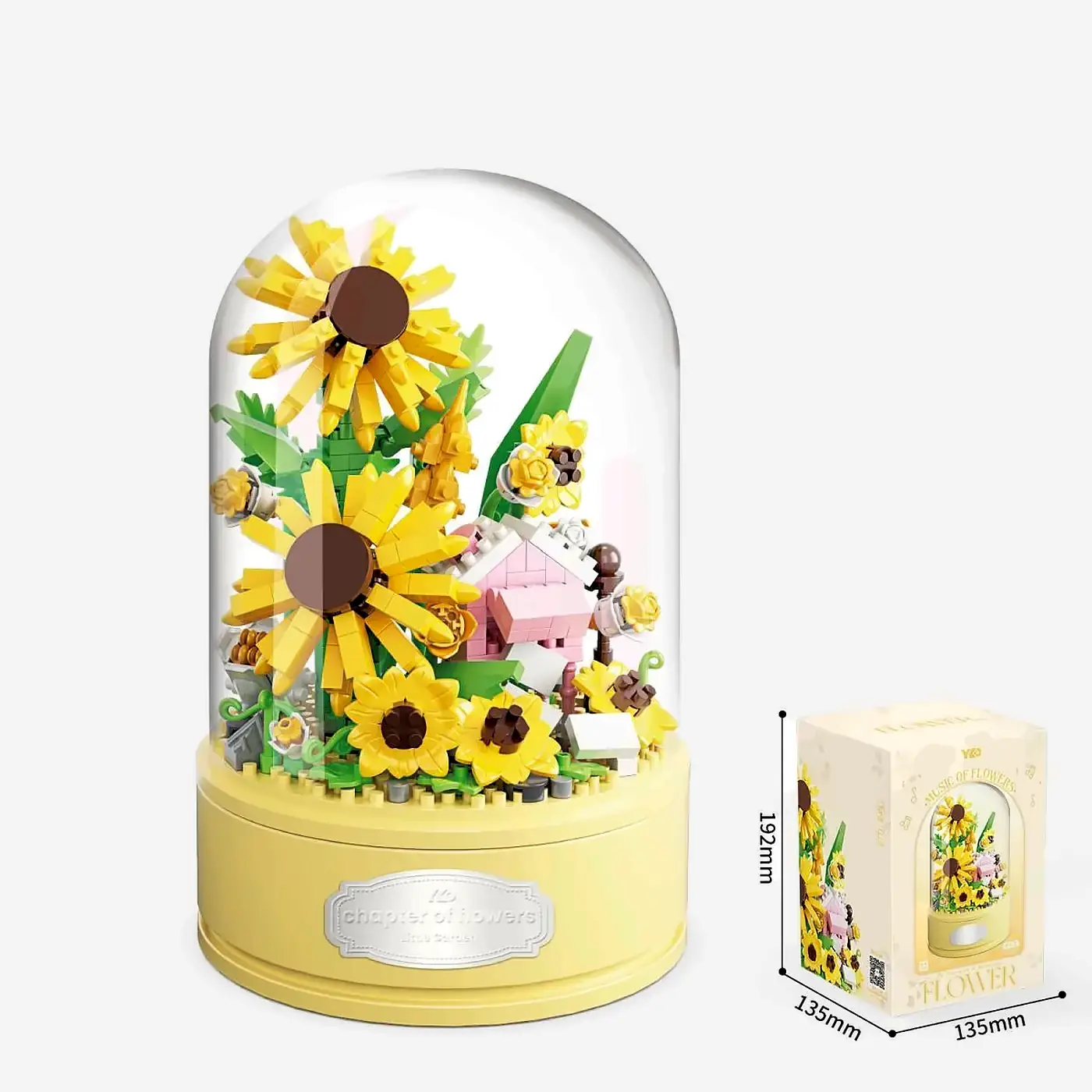 Musicbox: Sunflowers (diamond blocks)