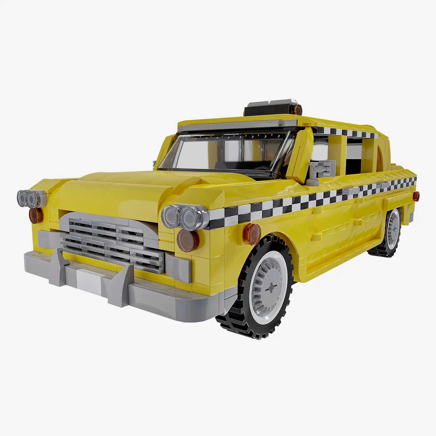amerikanisches gelbes Taxi