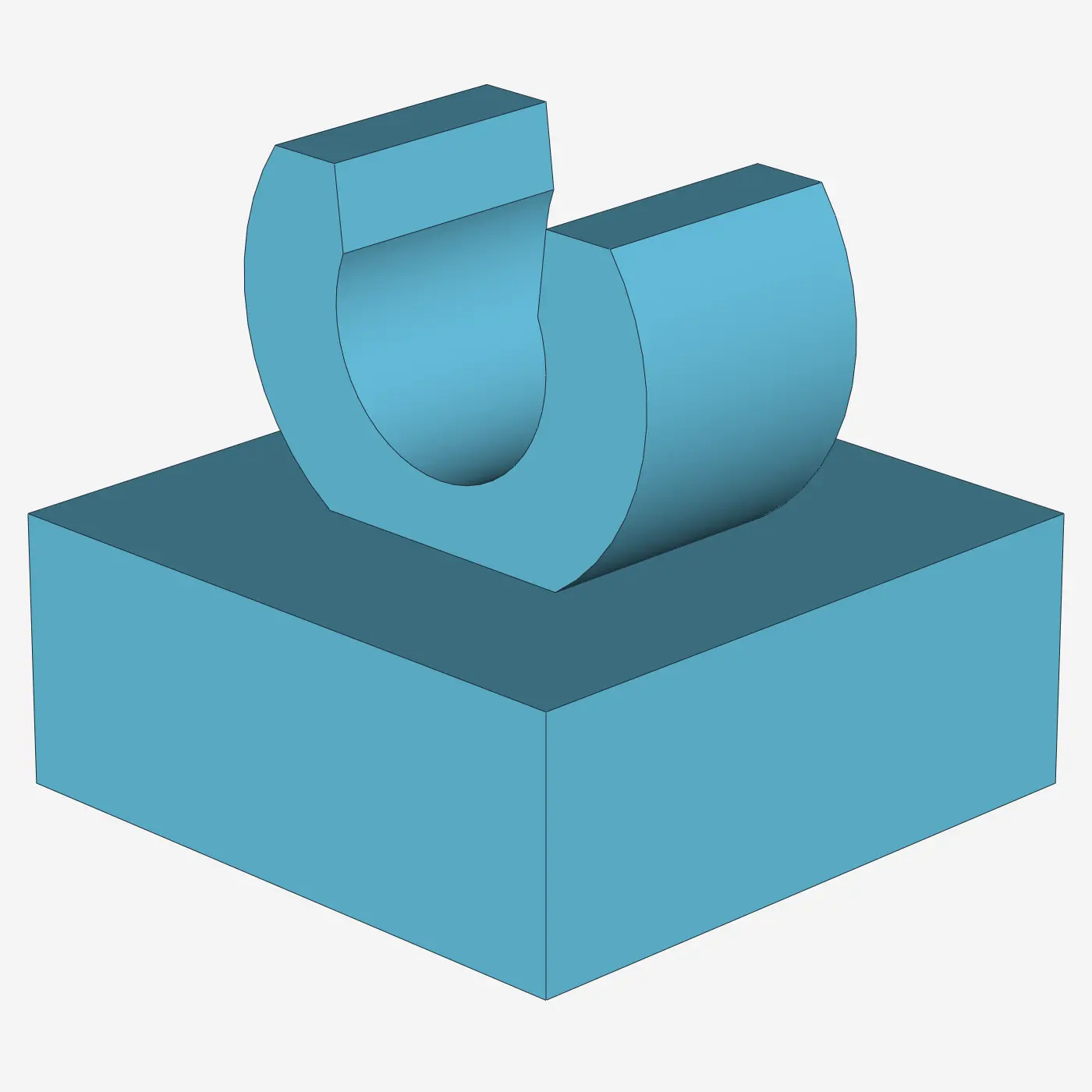 PLATE 1X1 W. UP RIGHT HOLDER X 200