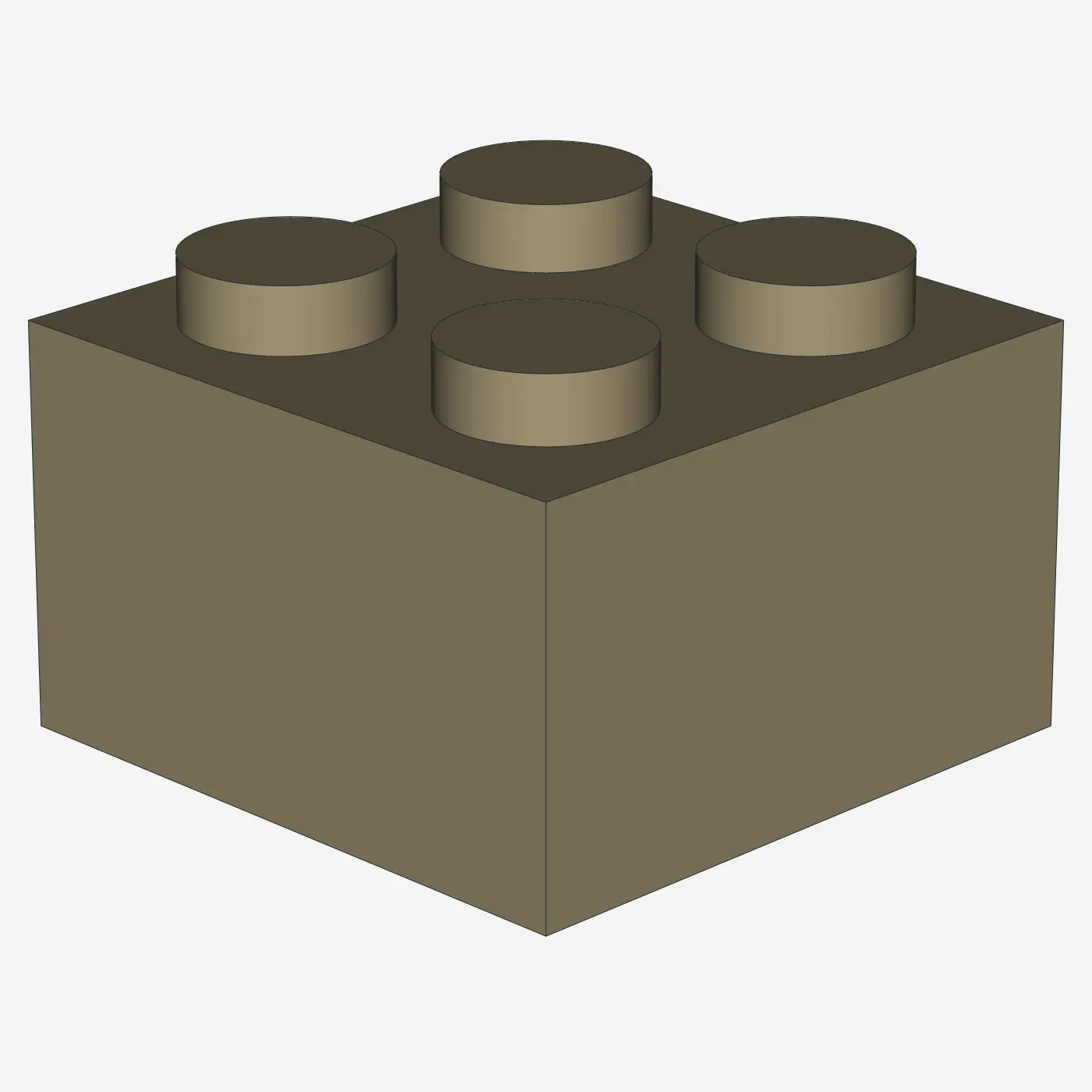 BRICK 2X2 X 50