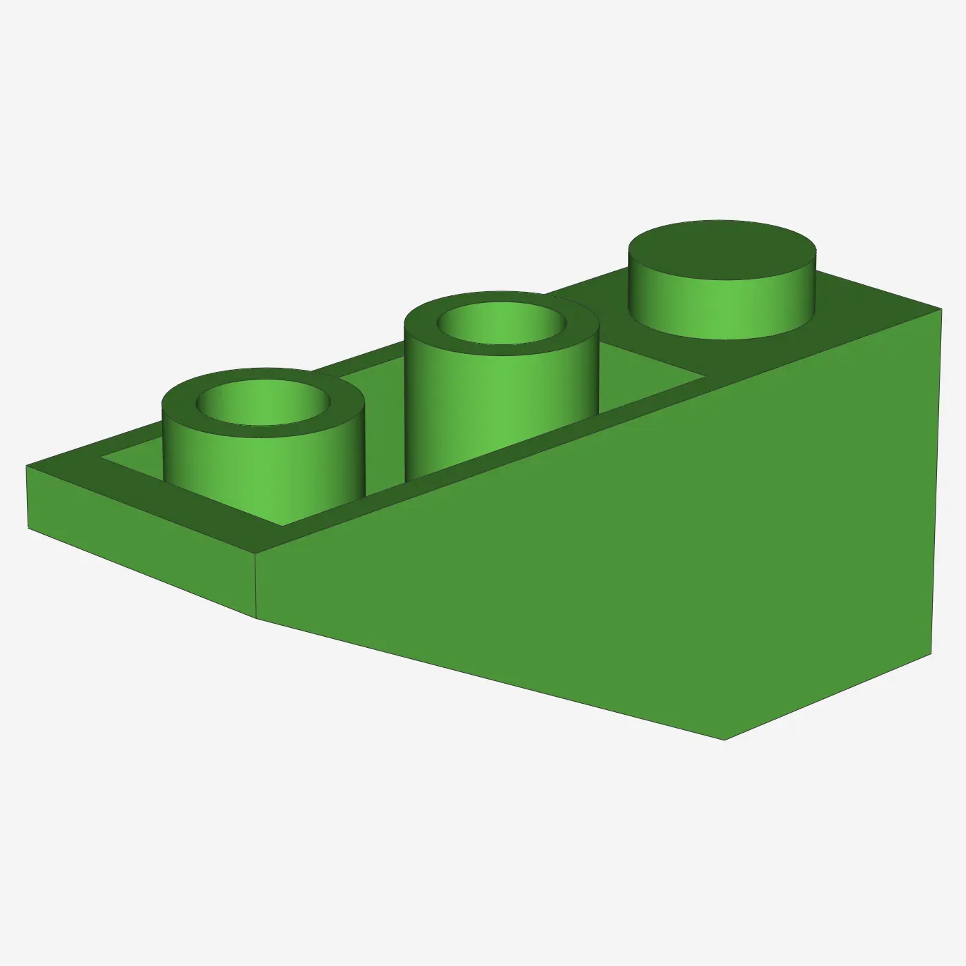 ROOF TILE 1X3/25° INV. X 50