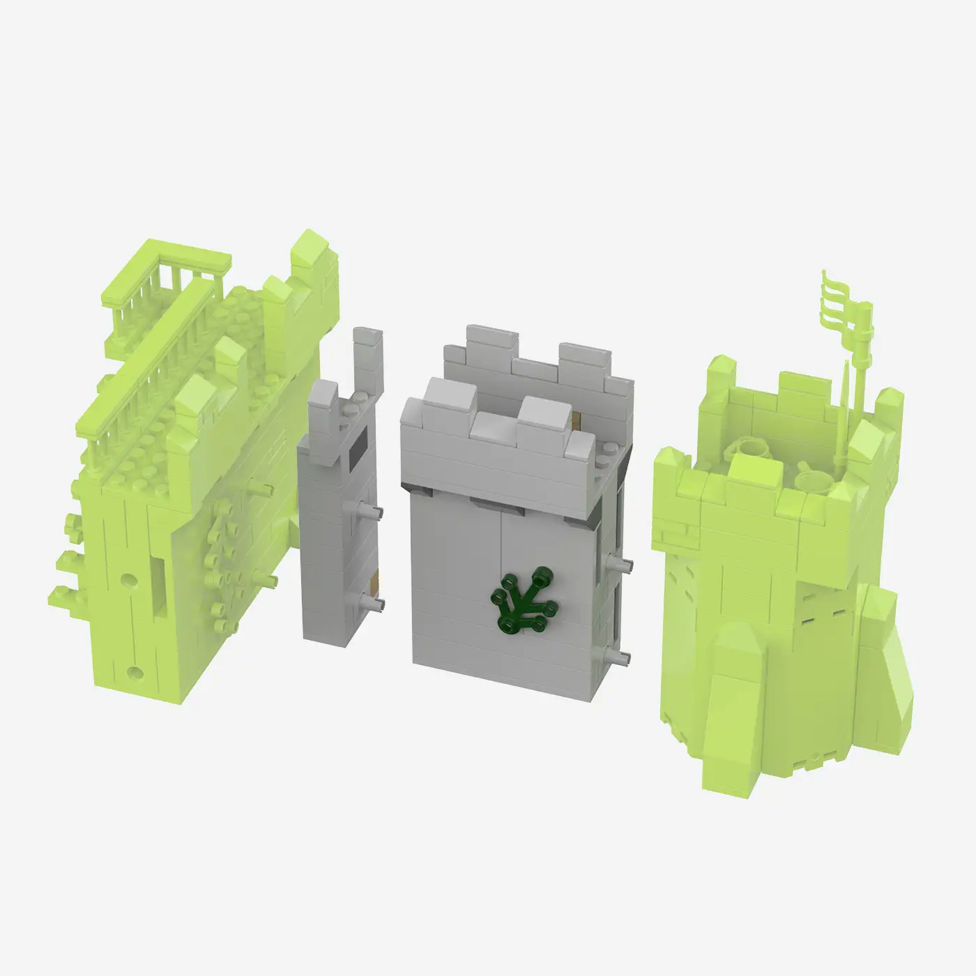 Bear Rock Castle: Wall Expansion - Special elements