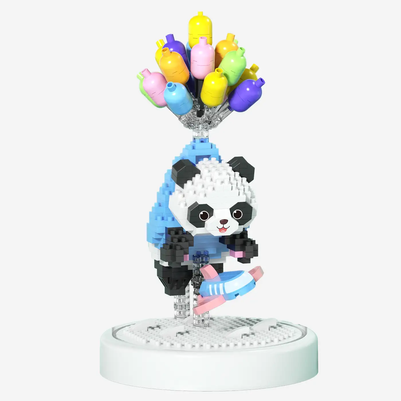 Panda in dome (diamond blocks) 