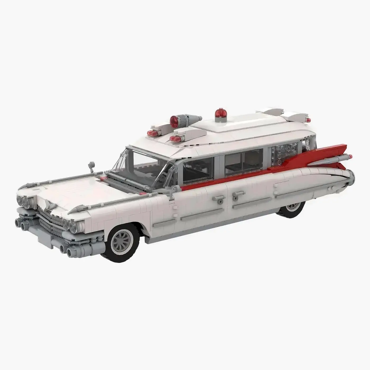 American Ambulance 1959 white