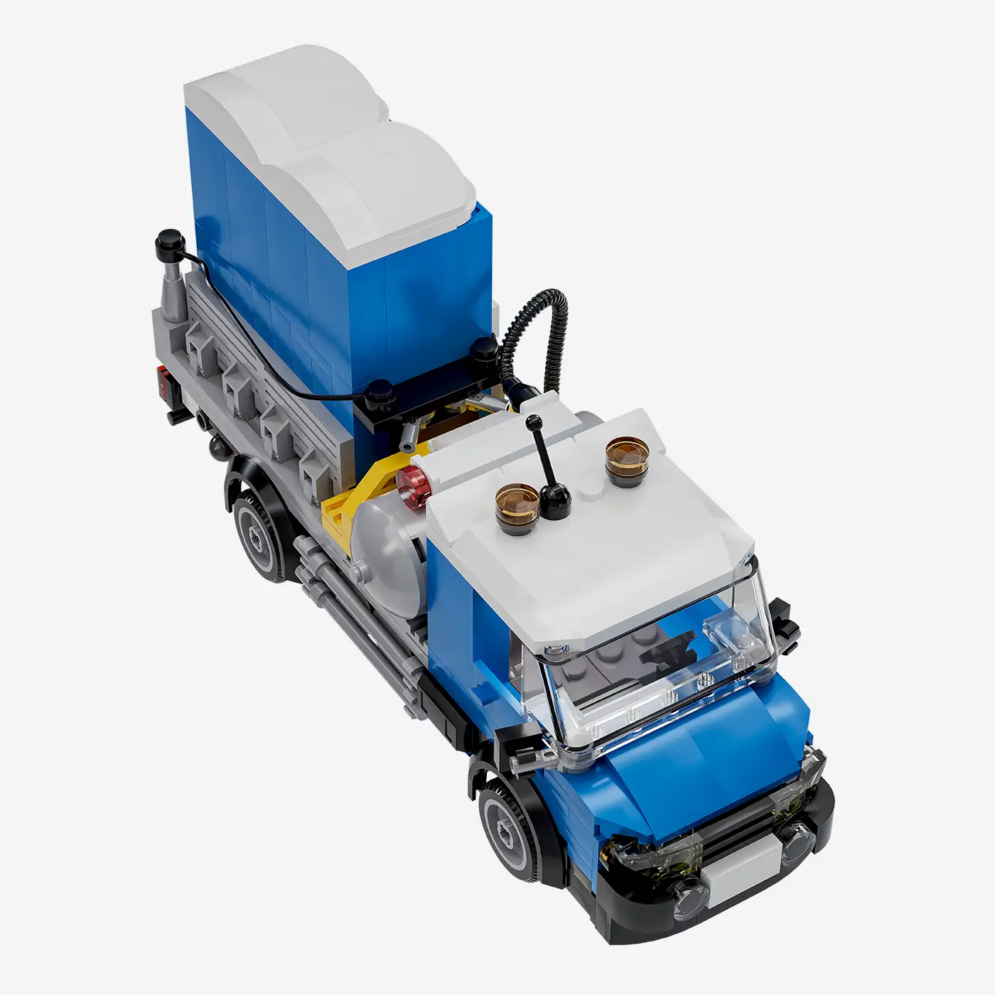 Transporter for mobile toilets