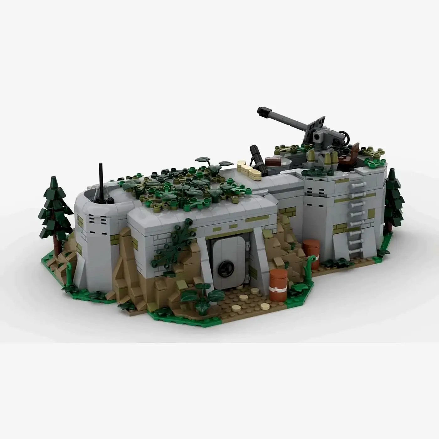 WW2 Bunker with Flak