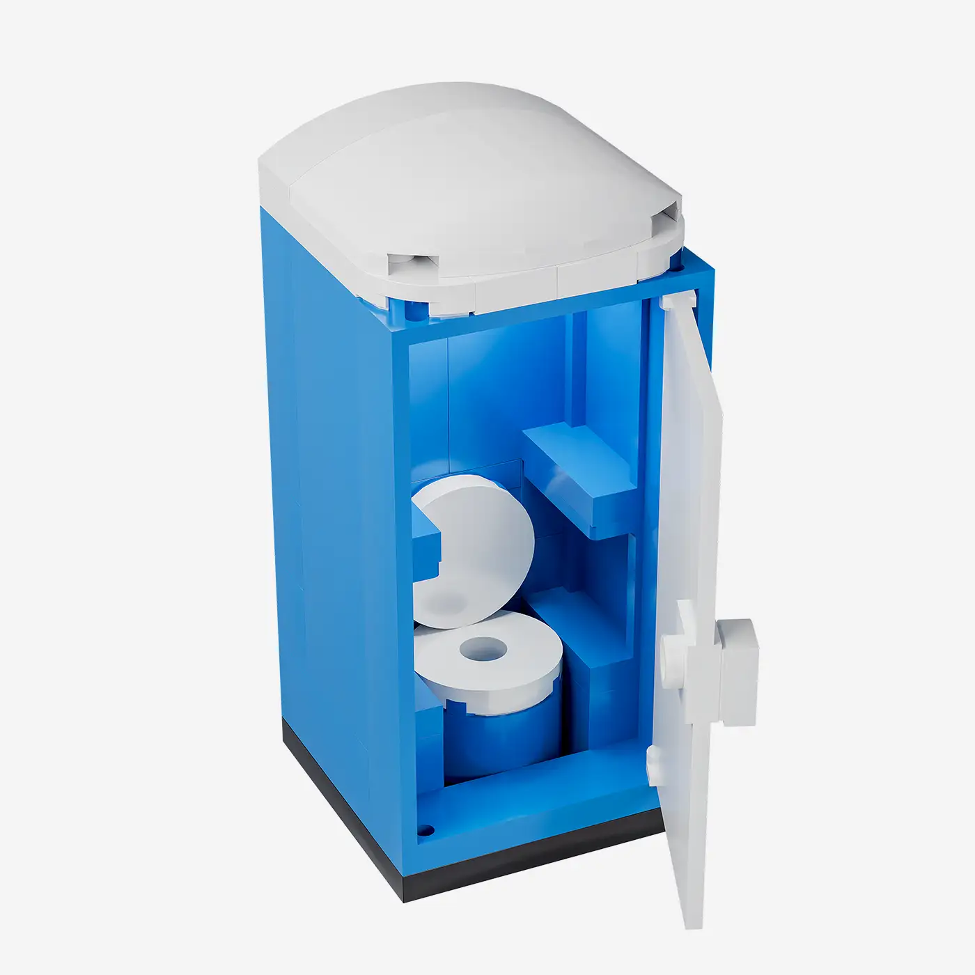 Transporter for mobile toilets