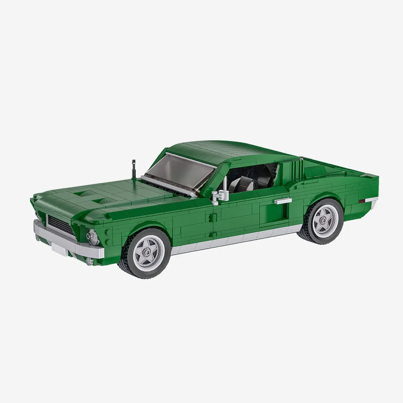 Grünes US-Muscle-Car