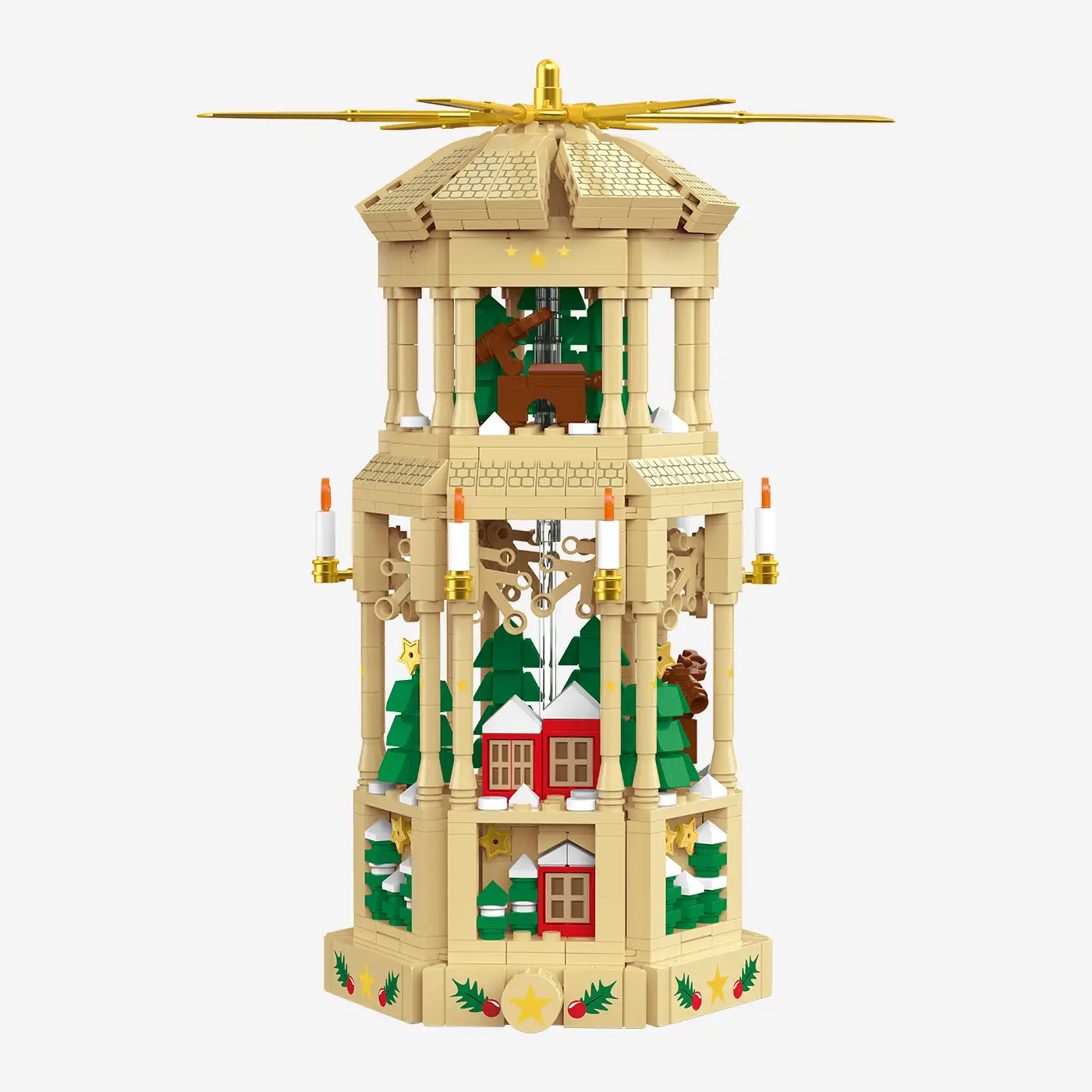 Weihnachtspyramide „Weihnachtsdorf“
