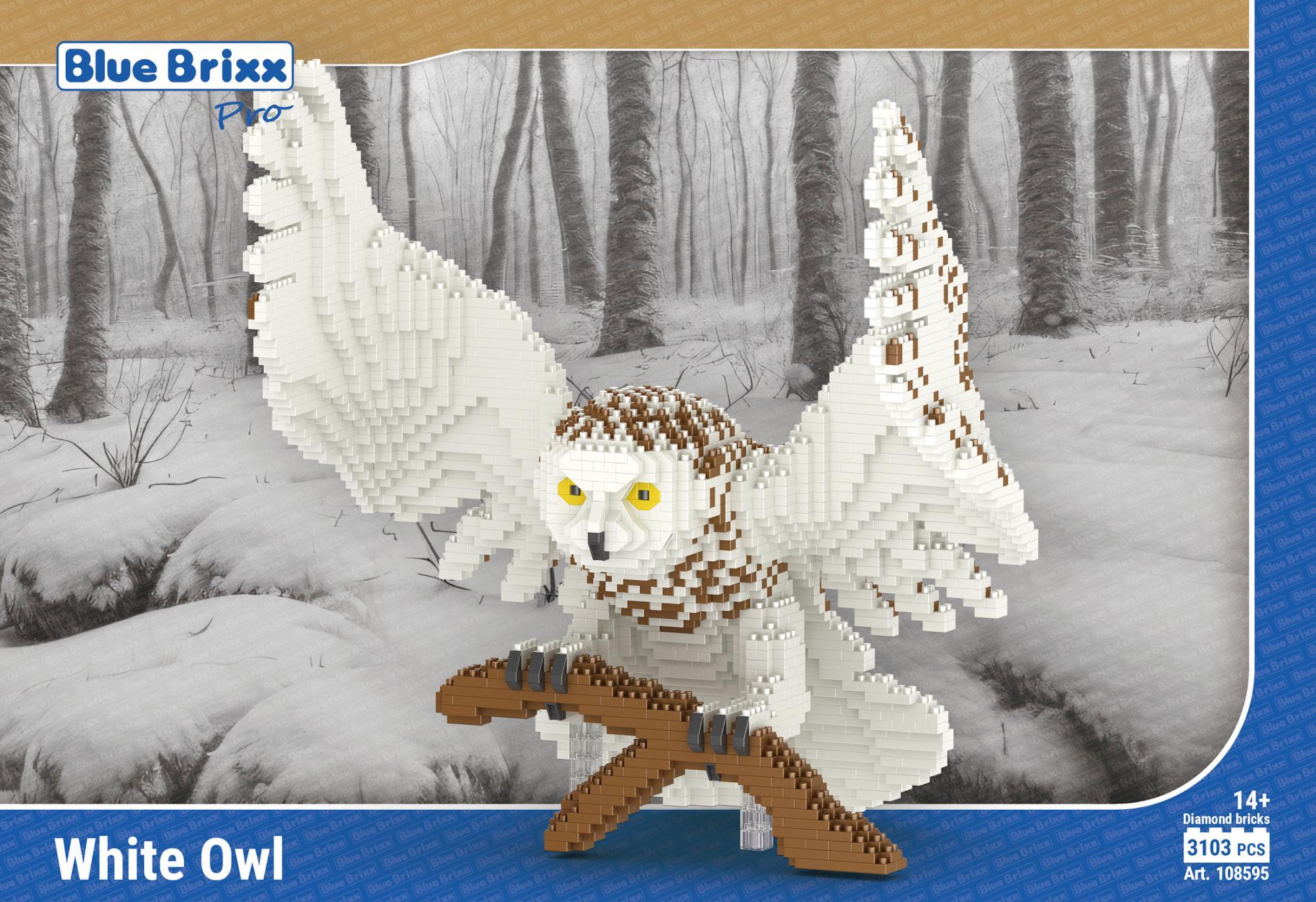 Schneeeule (diamond blocks)