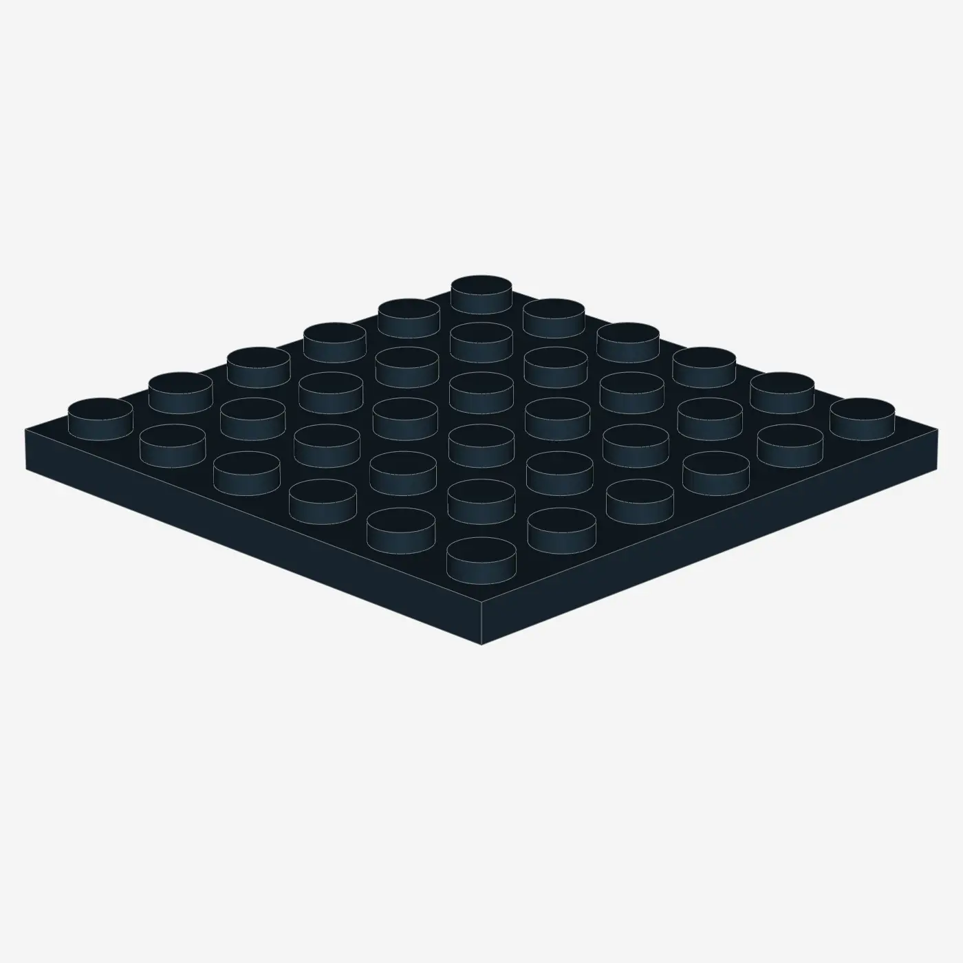 PLATE 6X6 X 10