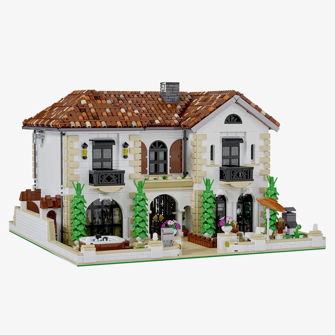 Mediterrane Stadtvilla