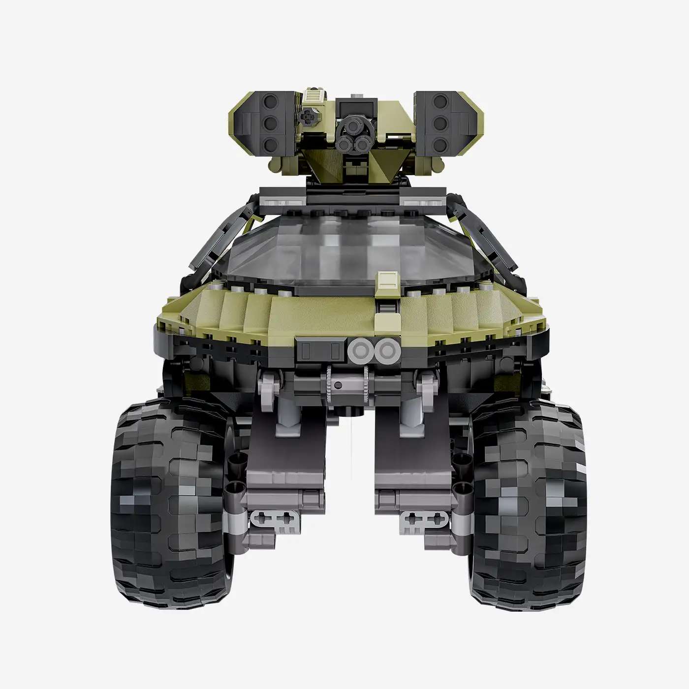 Futuristic Off-Road Combat Vehicle