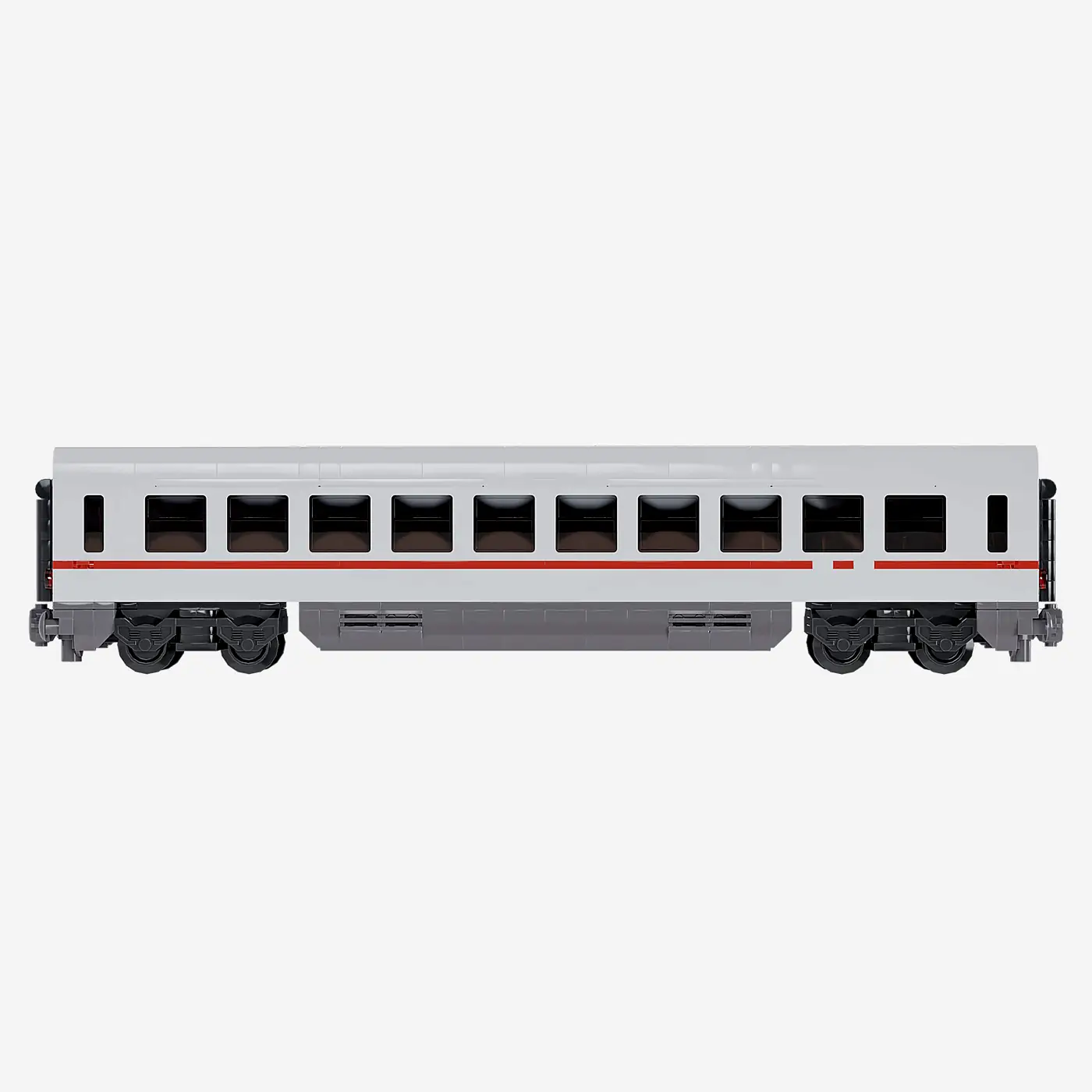 Passagierwagen weiß rot
