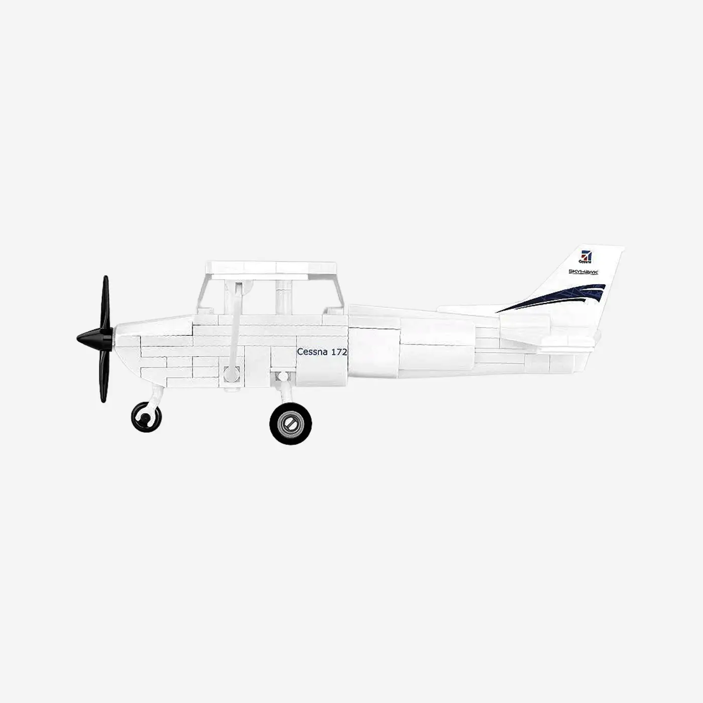 Cessna 172 Skyhawk in white