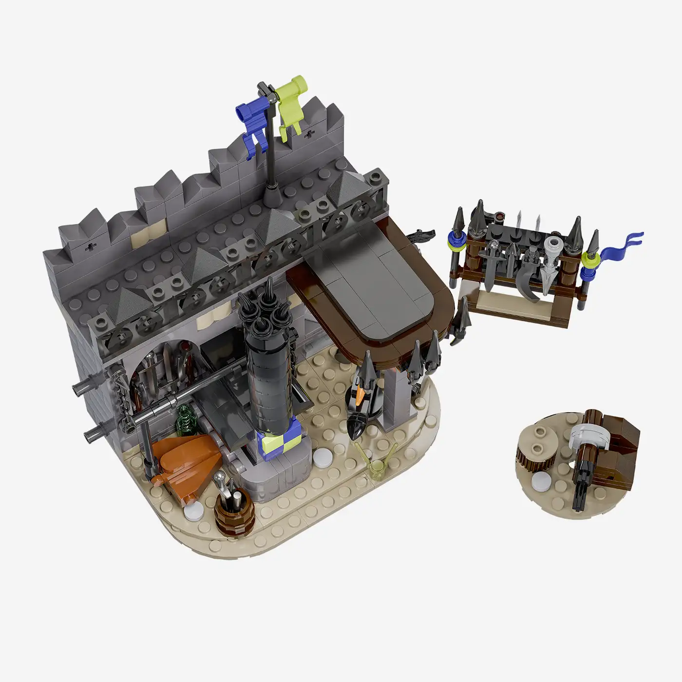 Festung Rabenstein: Waffenschmied