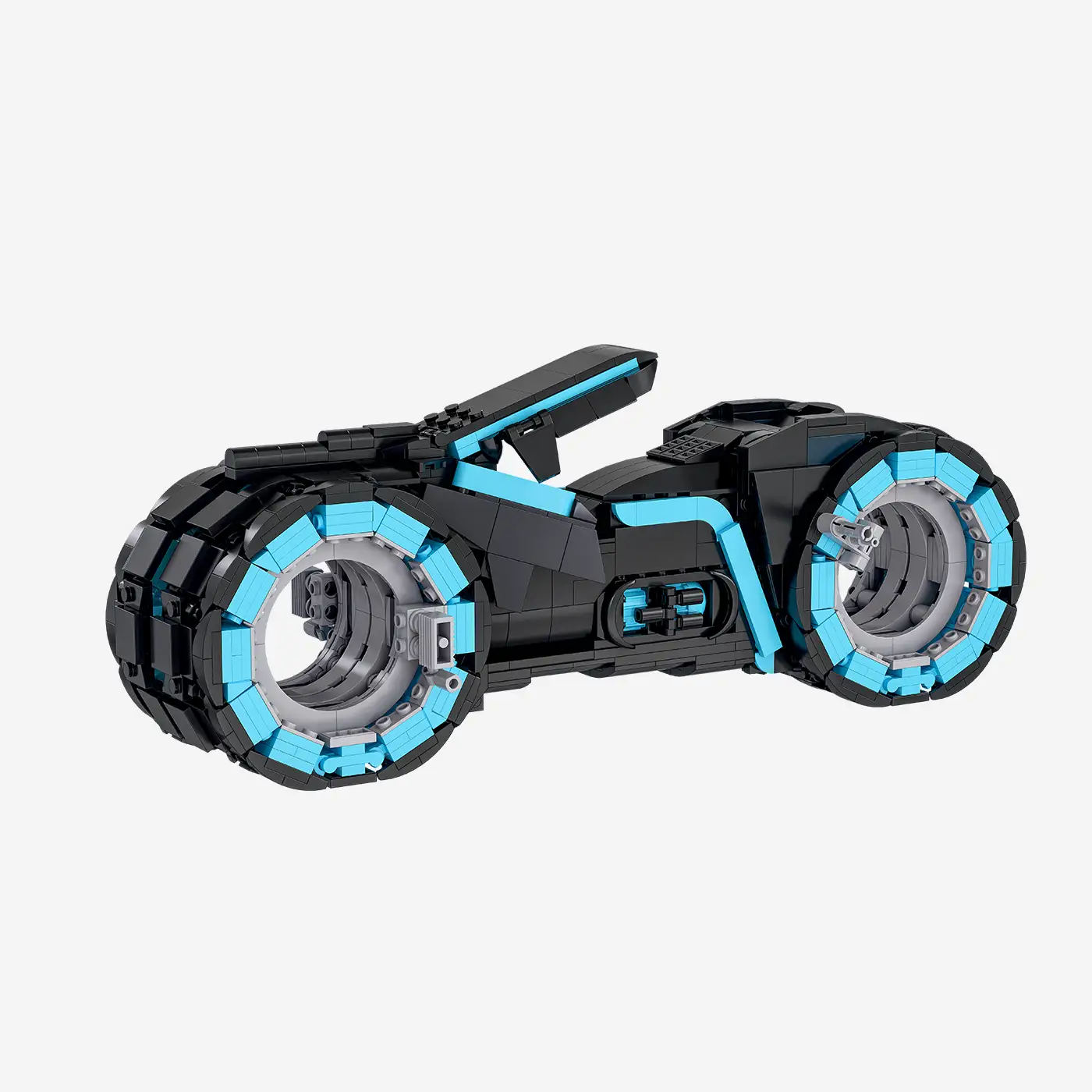 Futuristisches Licht-Motorrad
