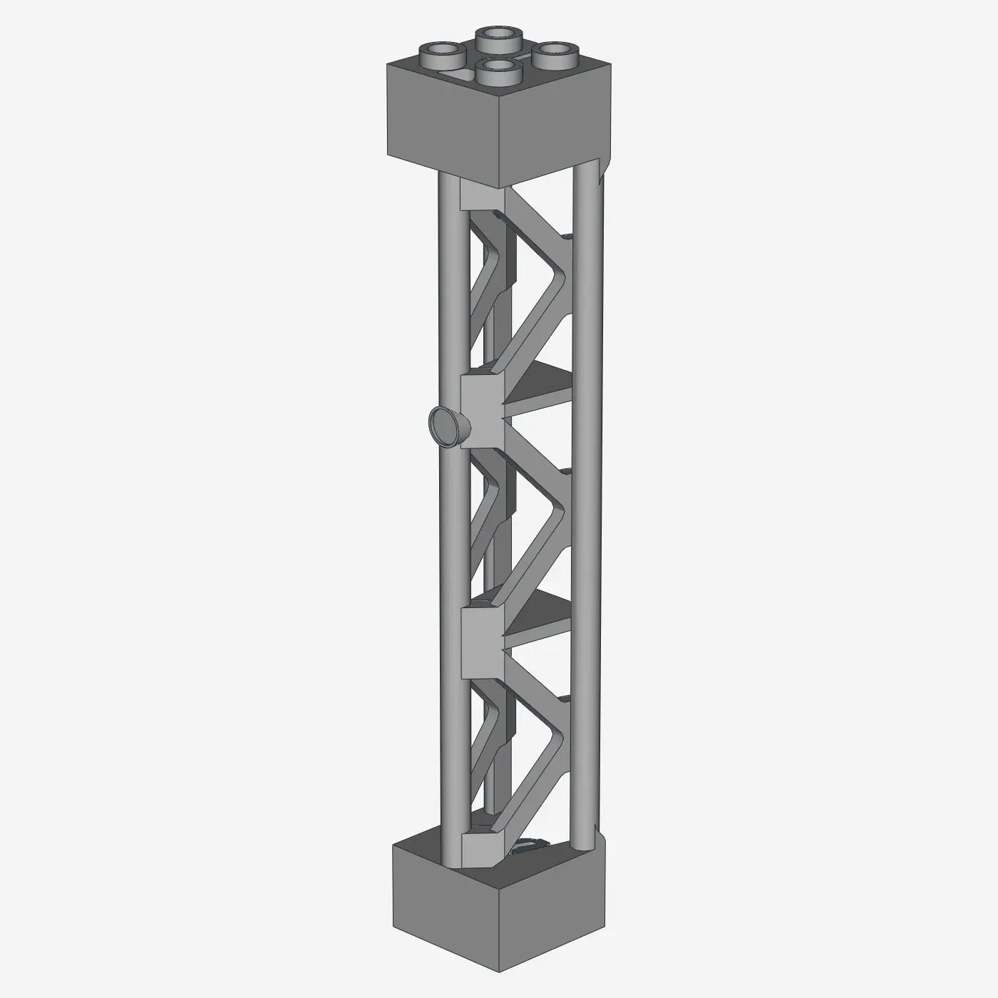 LATTICE TOWER 2X2X10 W/CROSS X 10