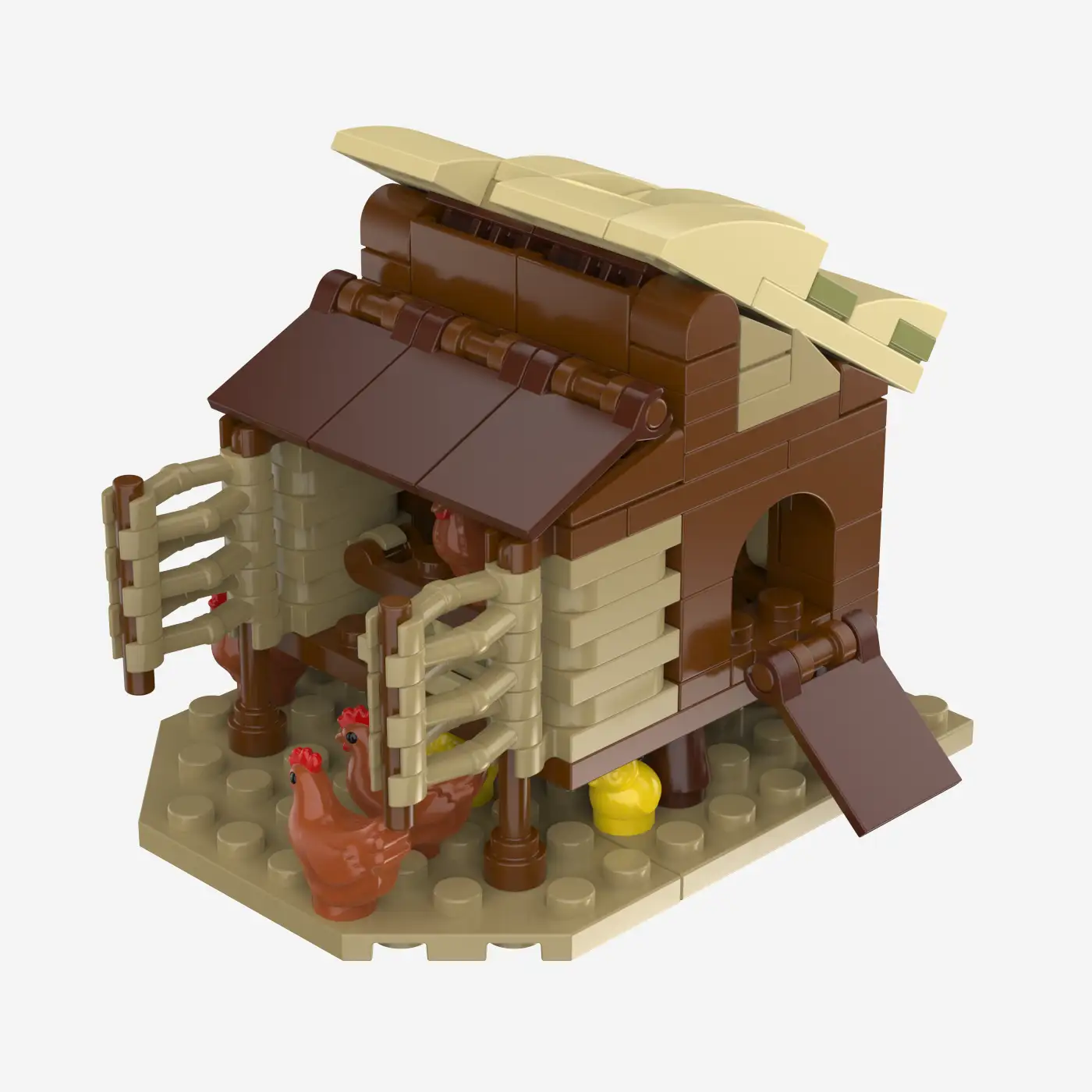 Servant with Henhouse