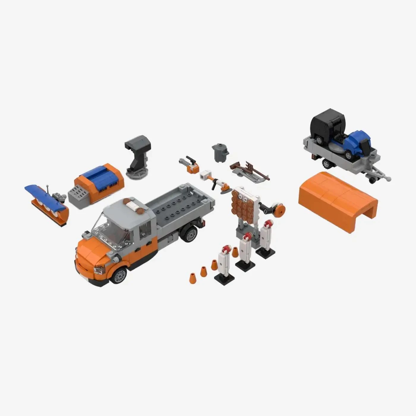Kommunaler Pritschenwagen 3 in 1