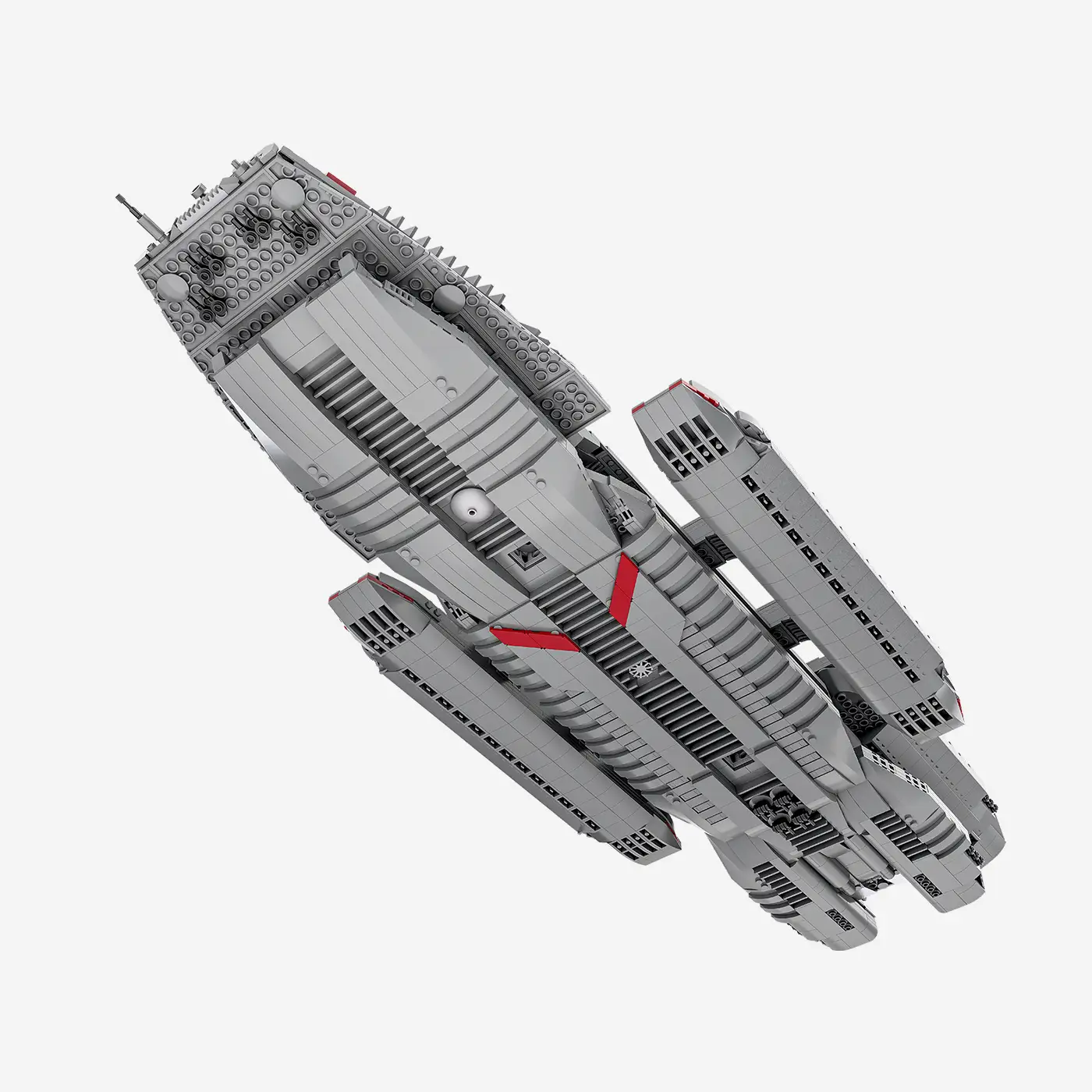 Large futuristic mothership