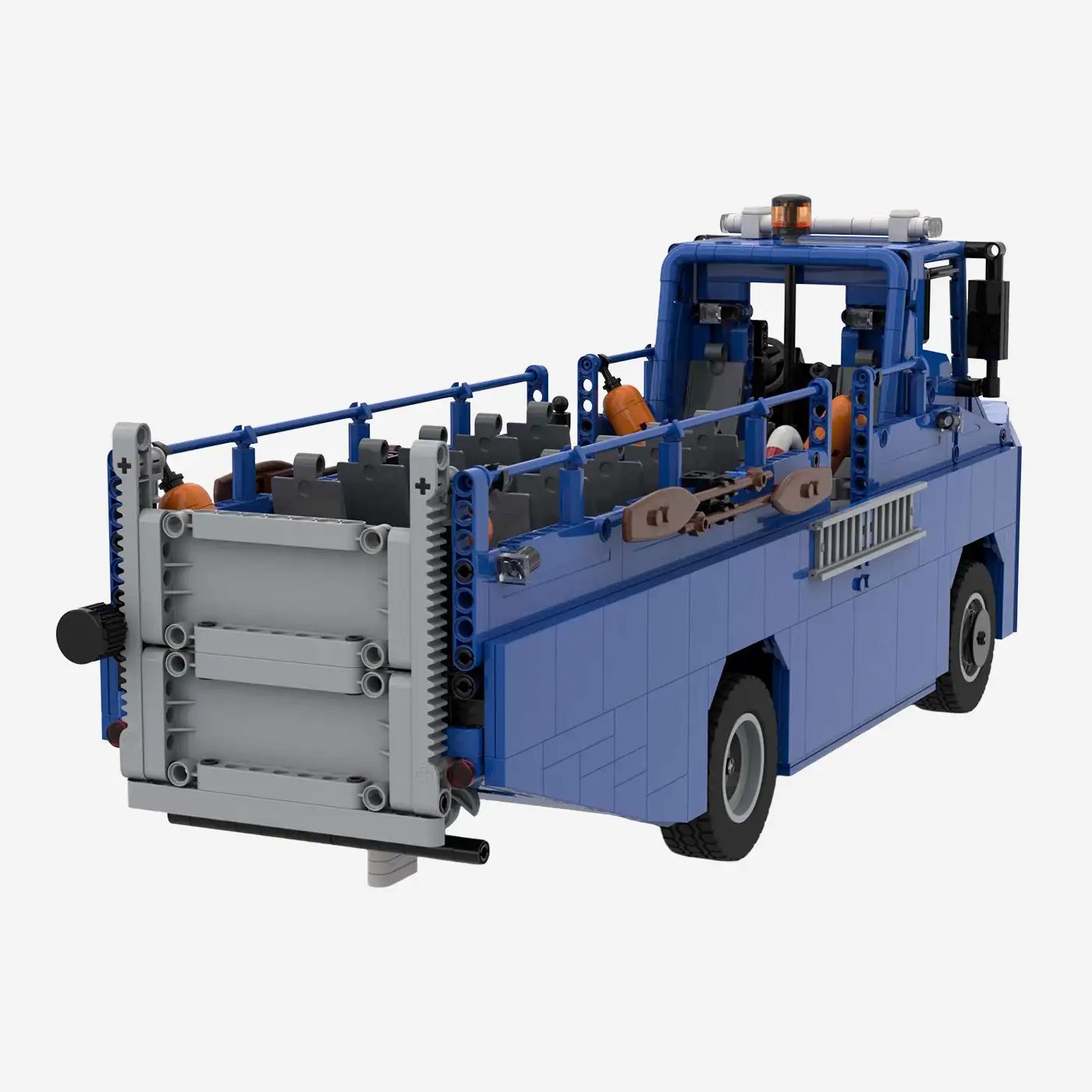 Technisches Hilfswerk Amphibienfahrzeug