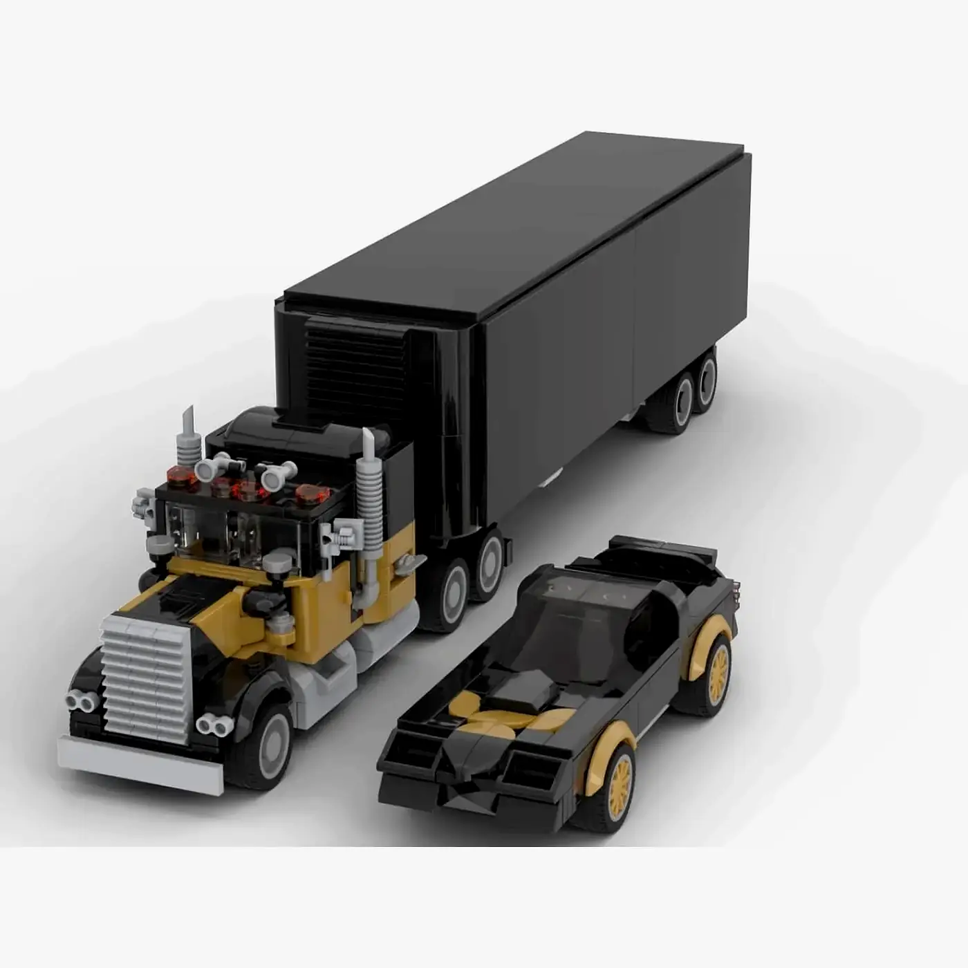 Amerikanischer Truck + Sport Cabriolet der 70er Jahre