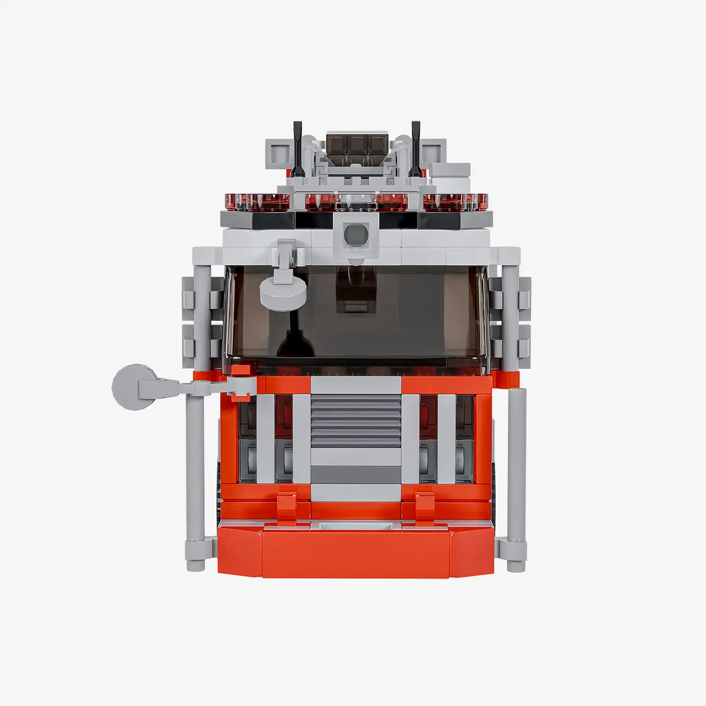 Seagrave Tiller Ladder red/white