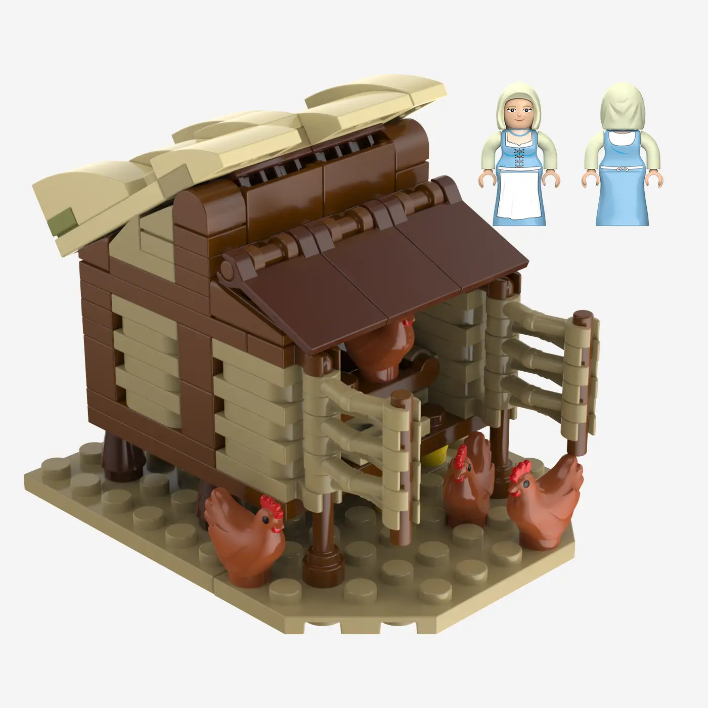 Servant with Henhouse