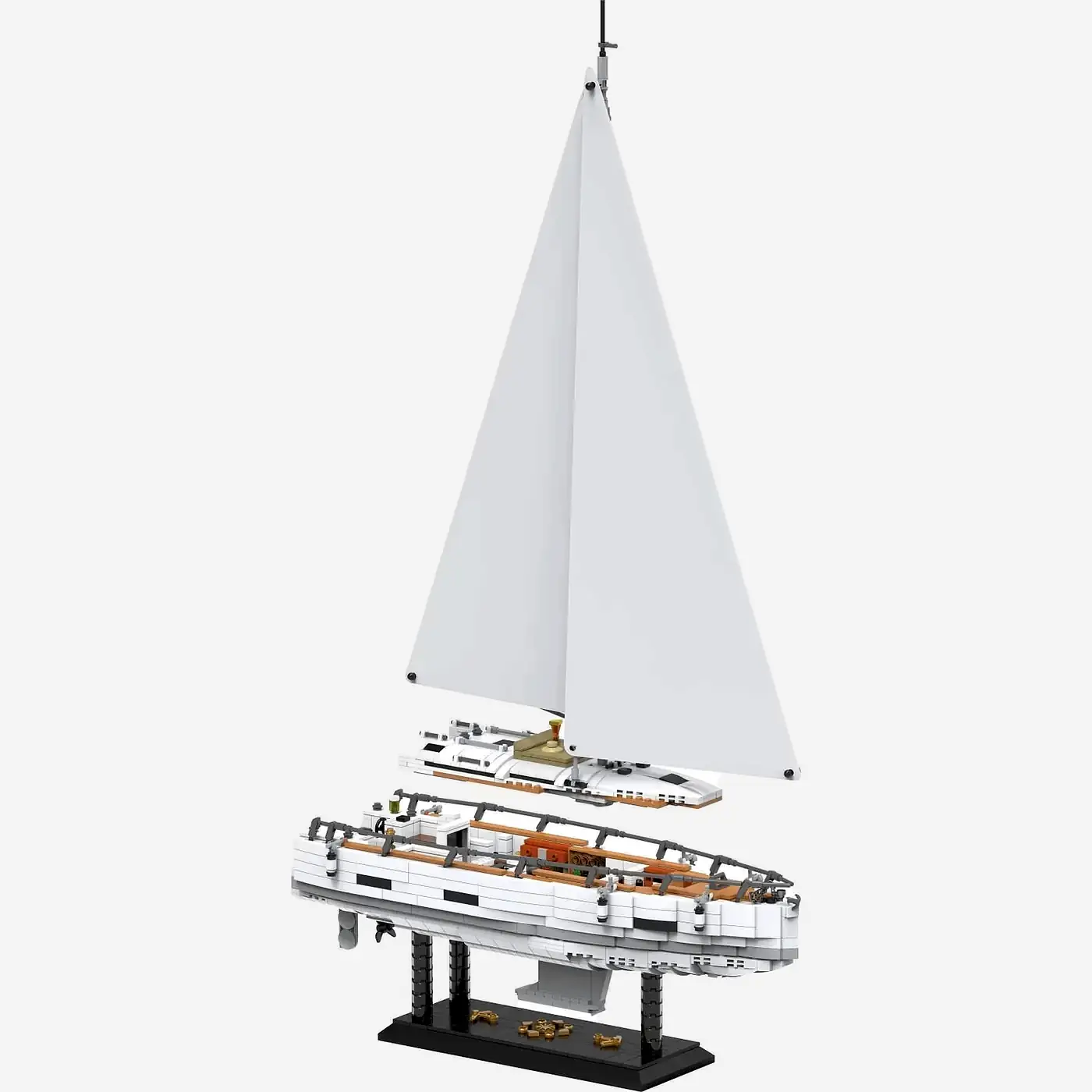 Moderne Segelyacht