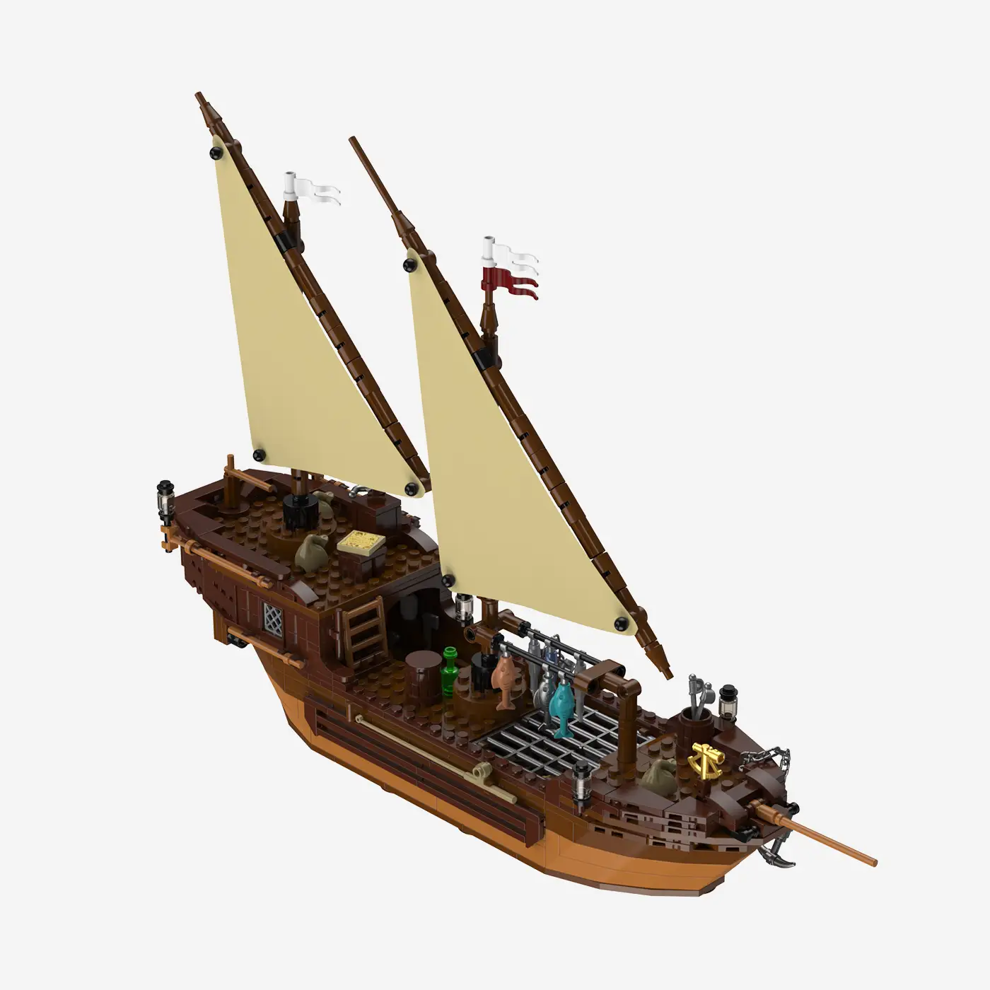 Legenden der Schatzküste: Kleines Fischerboot