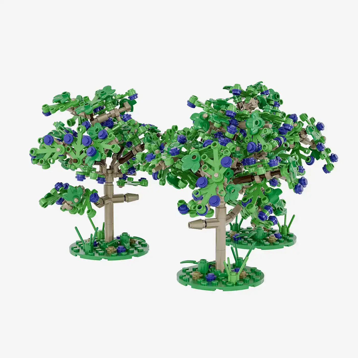 Pflaumenbäume im Sommer, 3er-Set