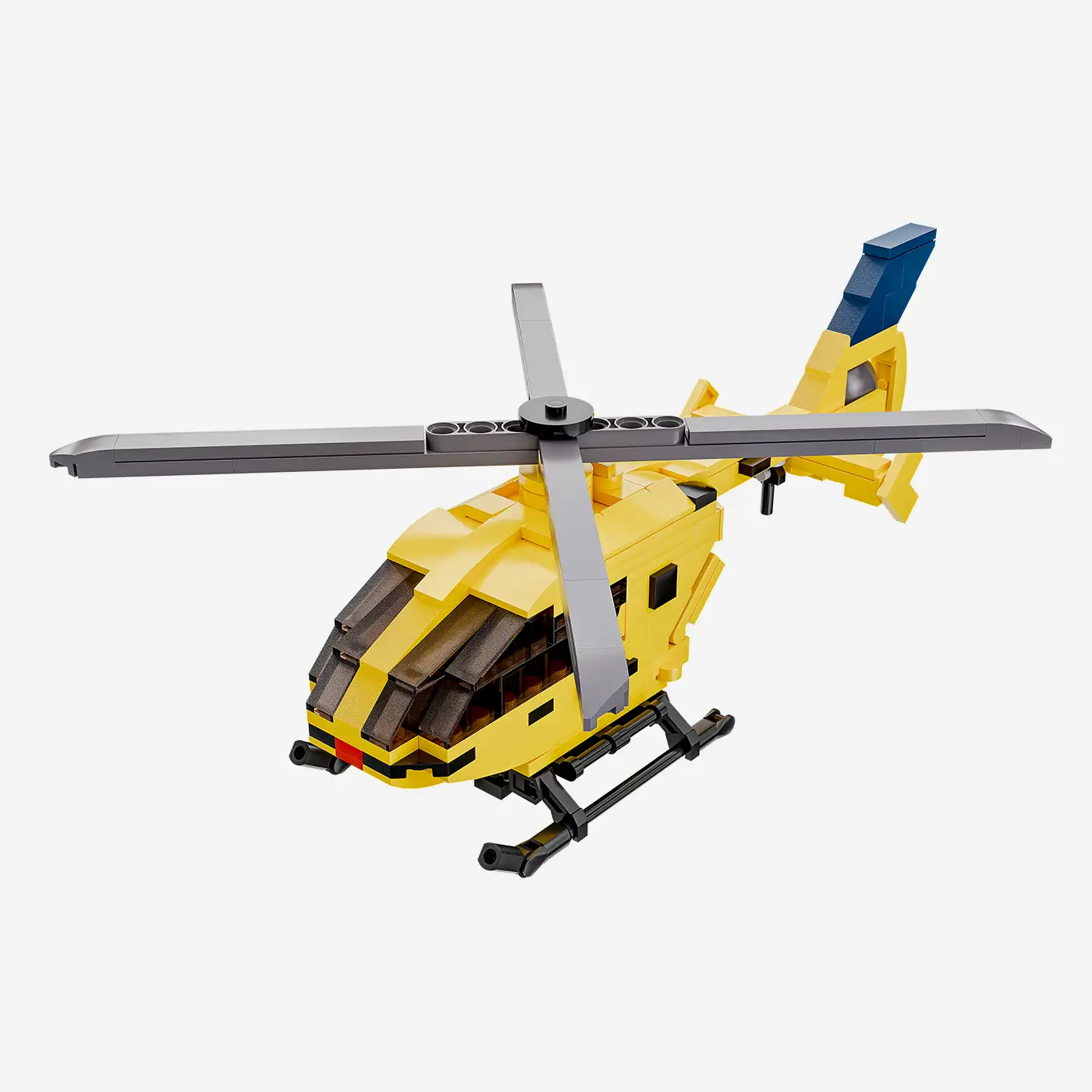 Yellow Rescue Helicopter