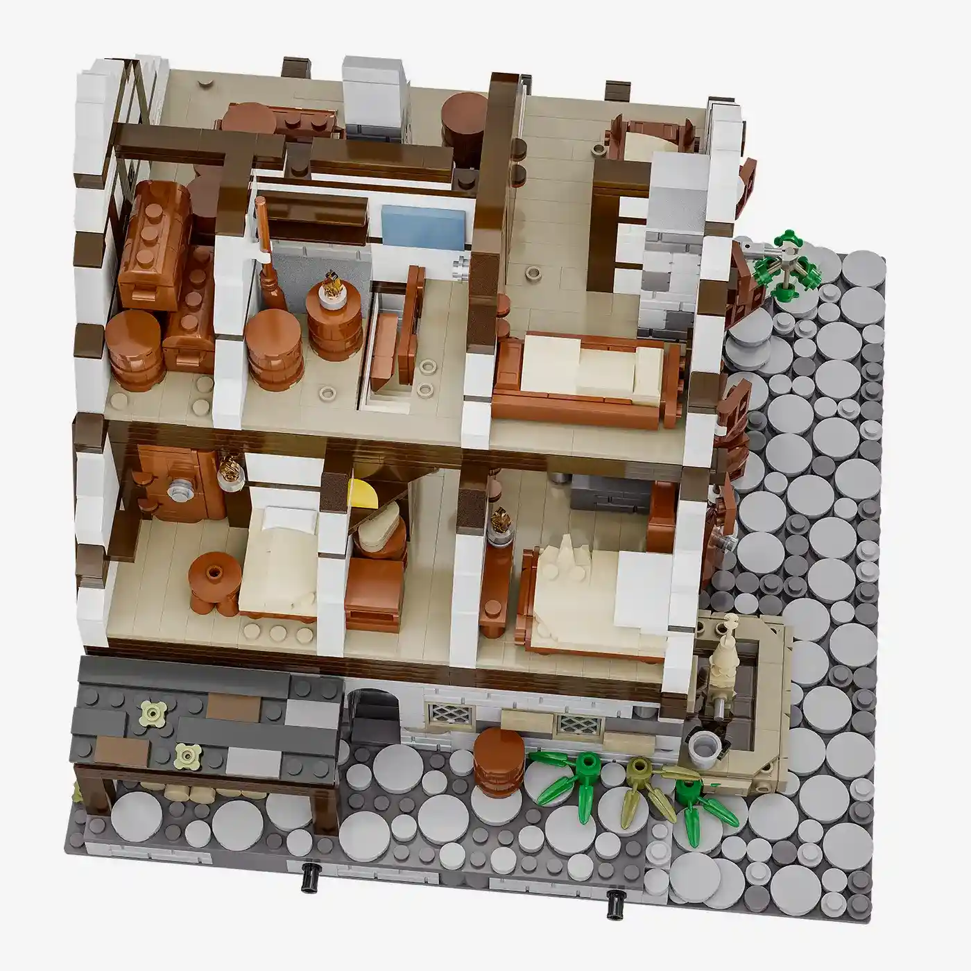  Medieval street – the bathhouse