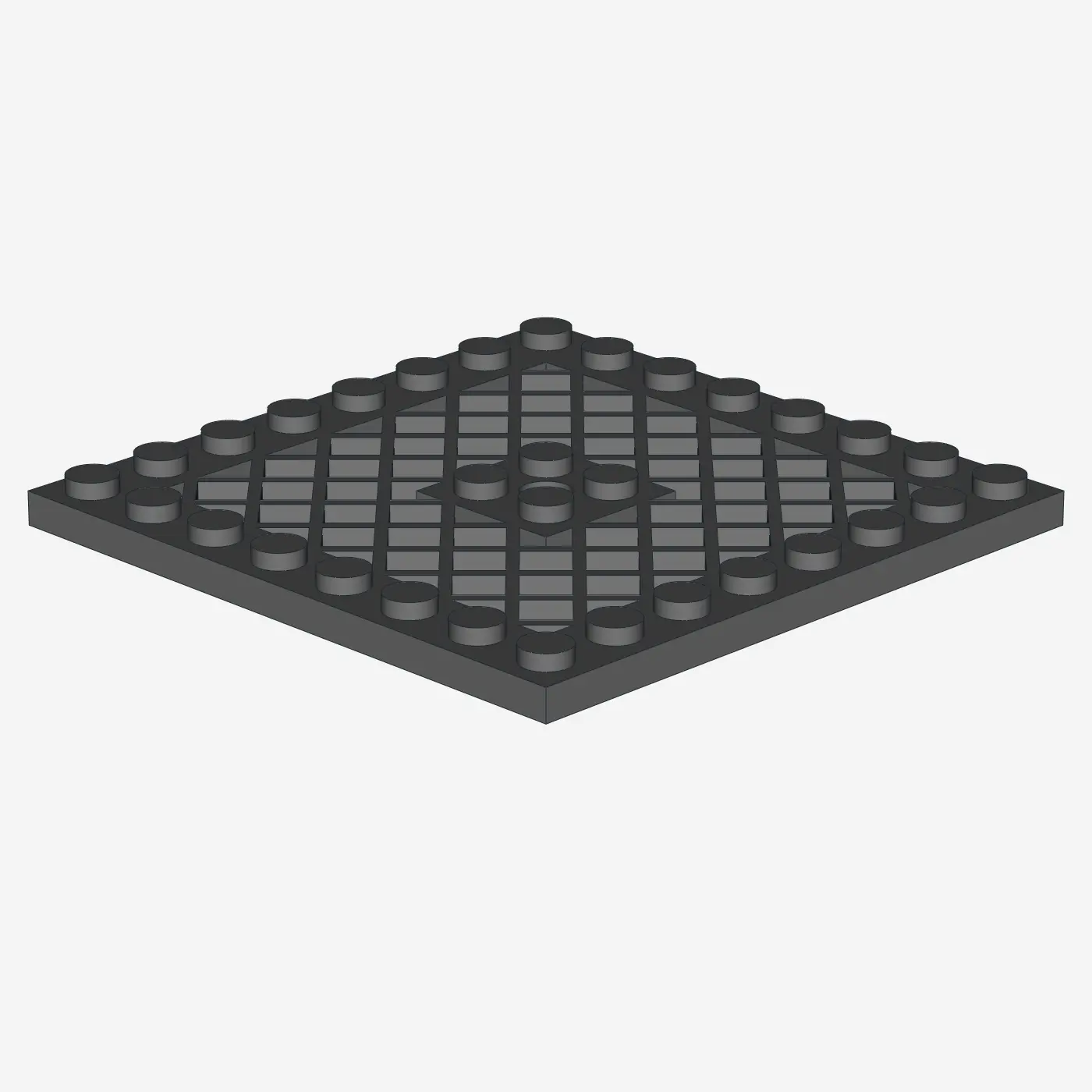 GRID PLATE 8X8 X 10