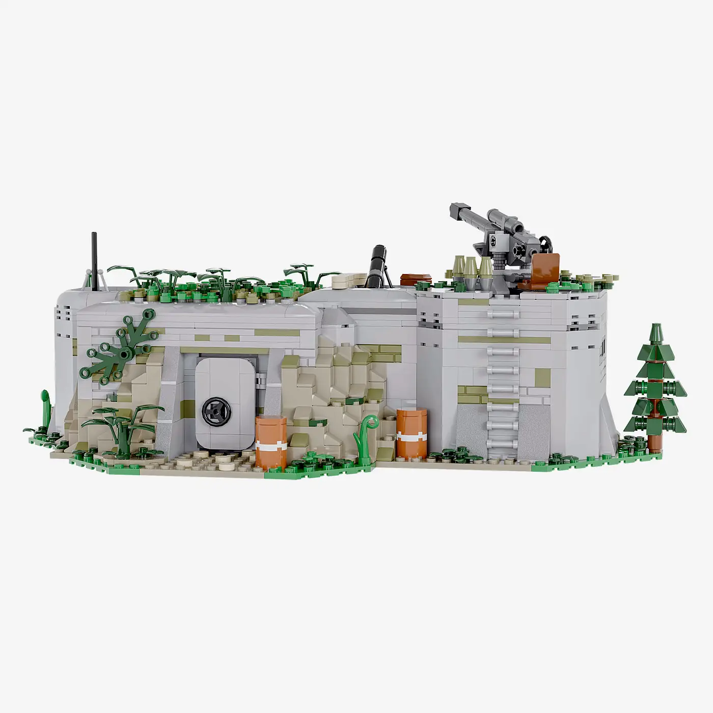 WW2 Bunker with Flak