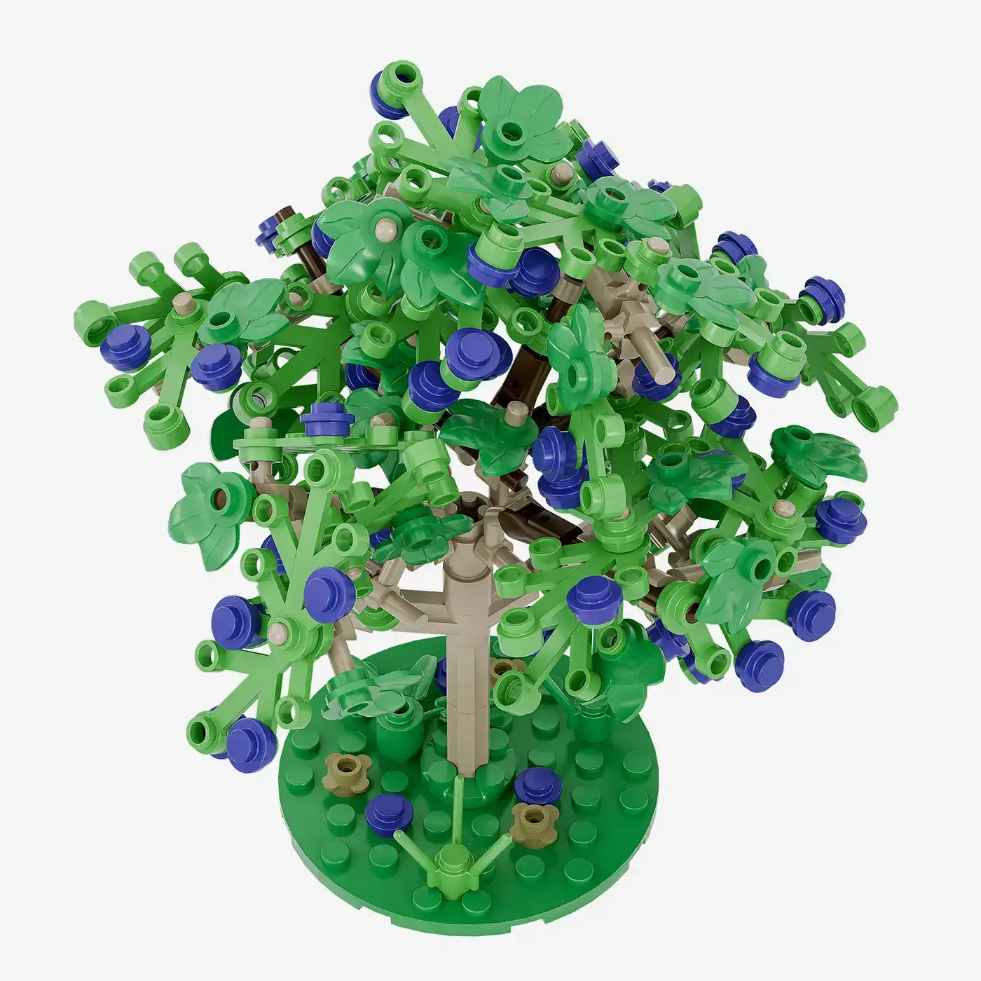 Pflaumenbäume im Sommer, 3er-Set