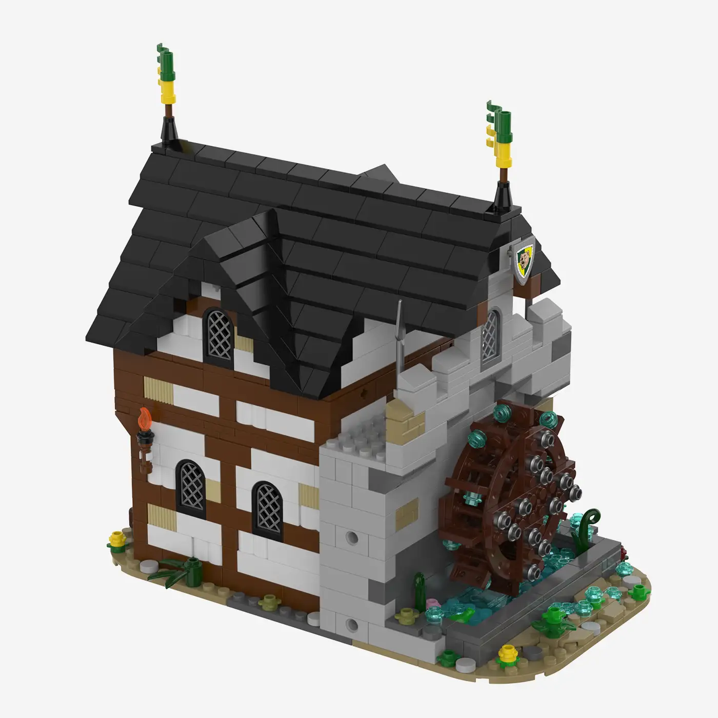 Bear Rock Castle: Watermill