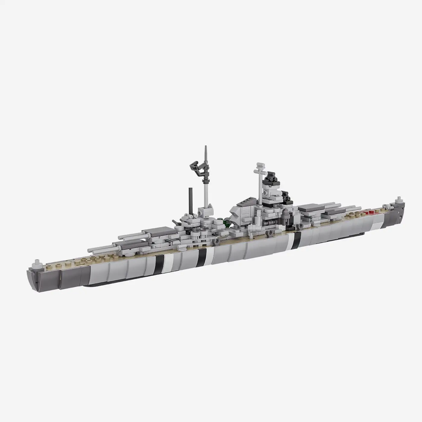 Battleship Bismarck 1:600