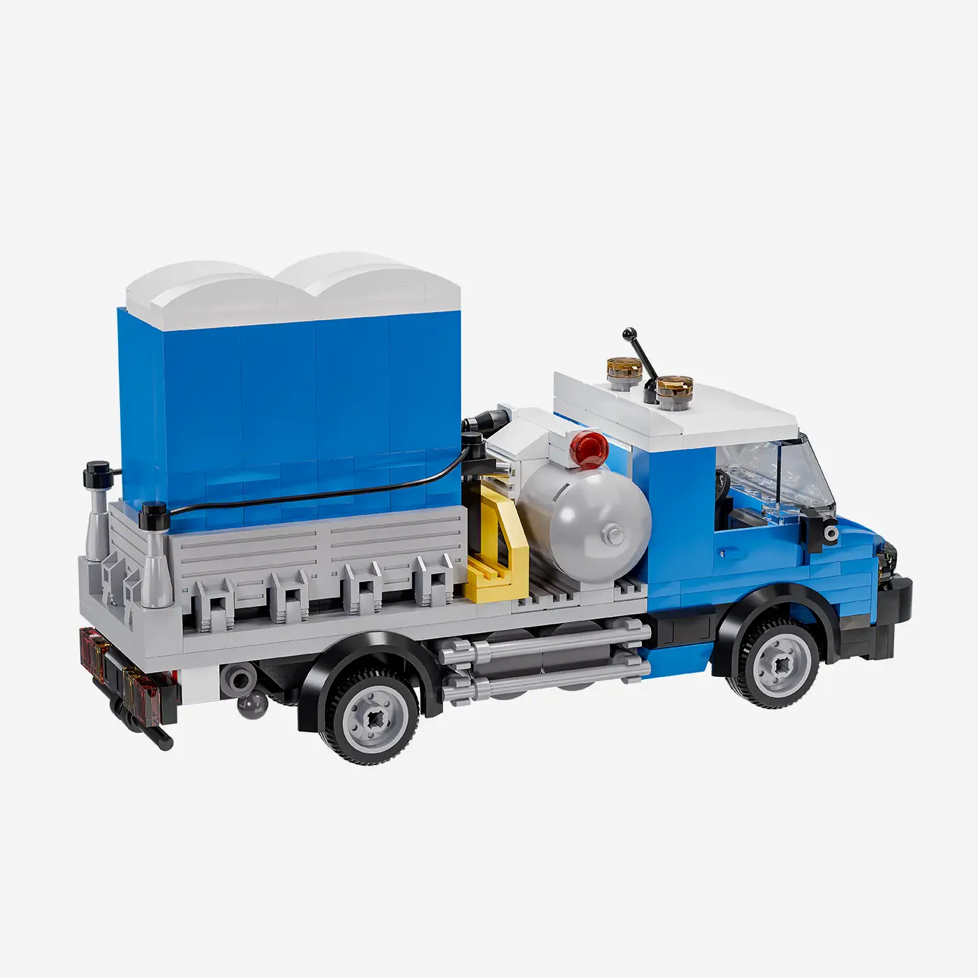 Transporter for mobile toilets