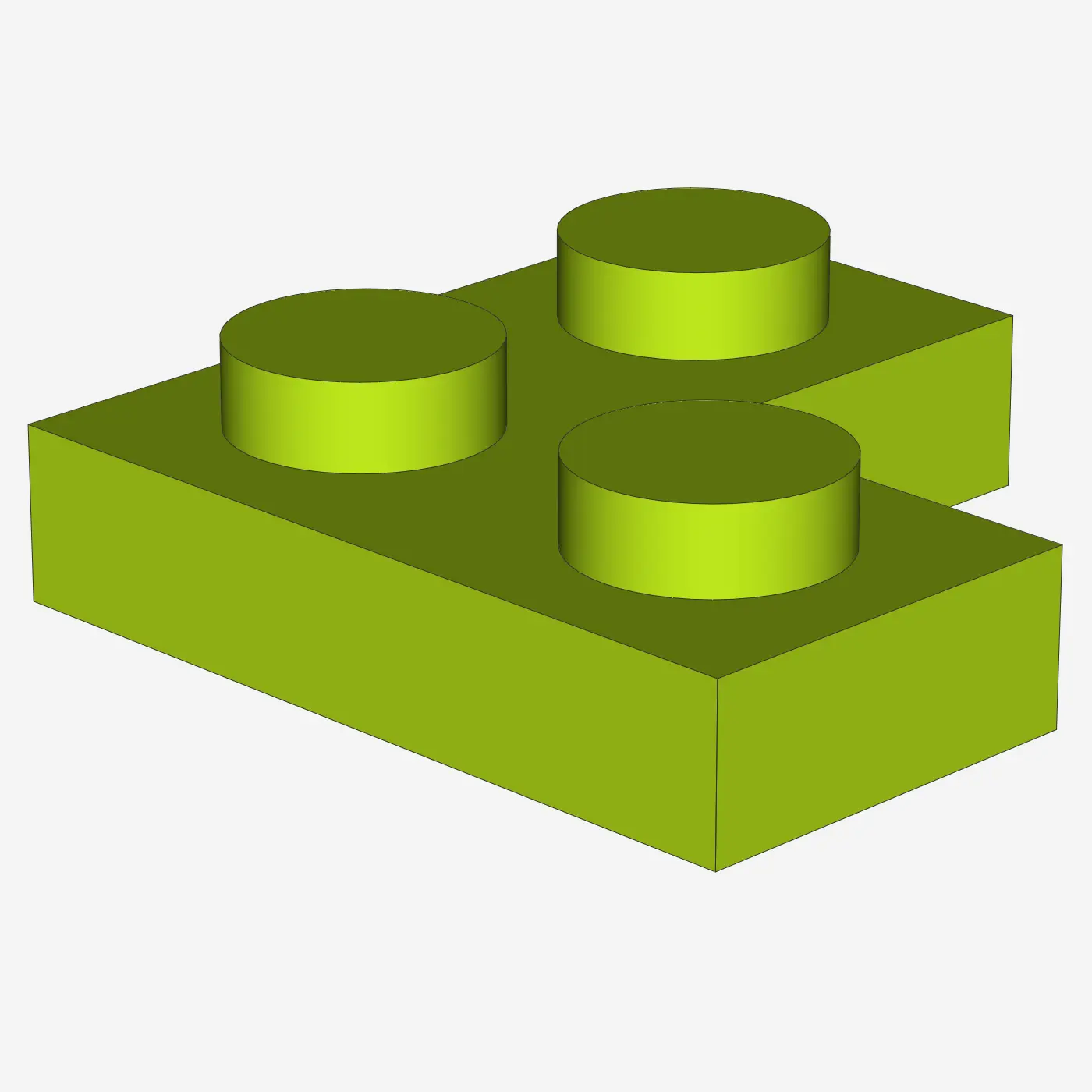 CORNER PLATE 1X2X2 X 100
