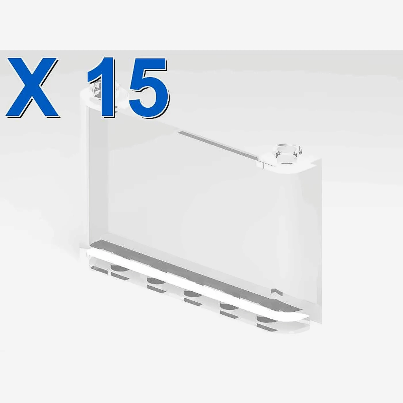 VERTICAL FRONT 1X6X3 X 15